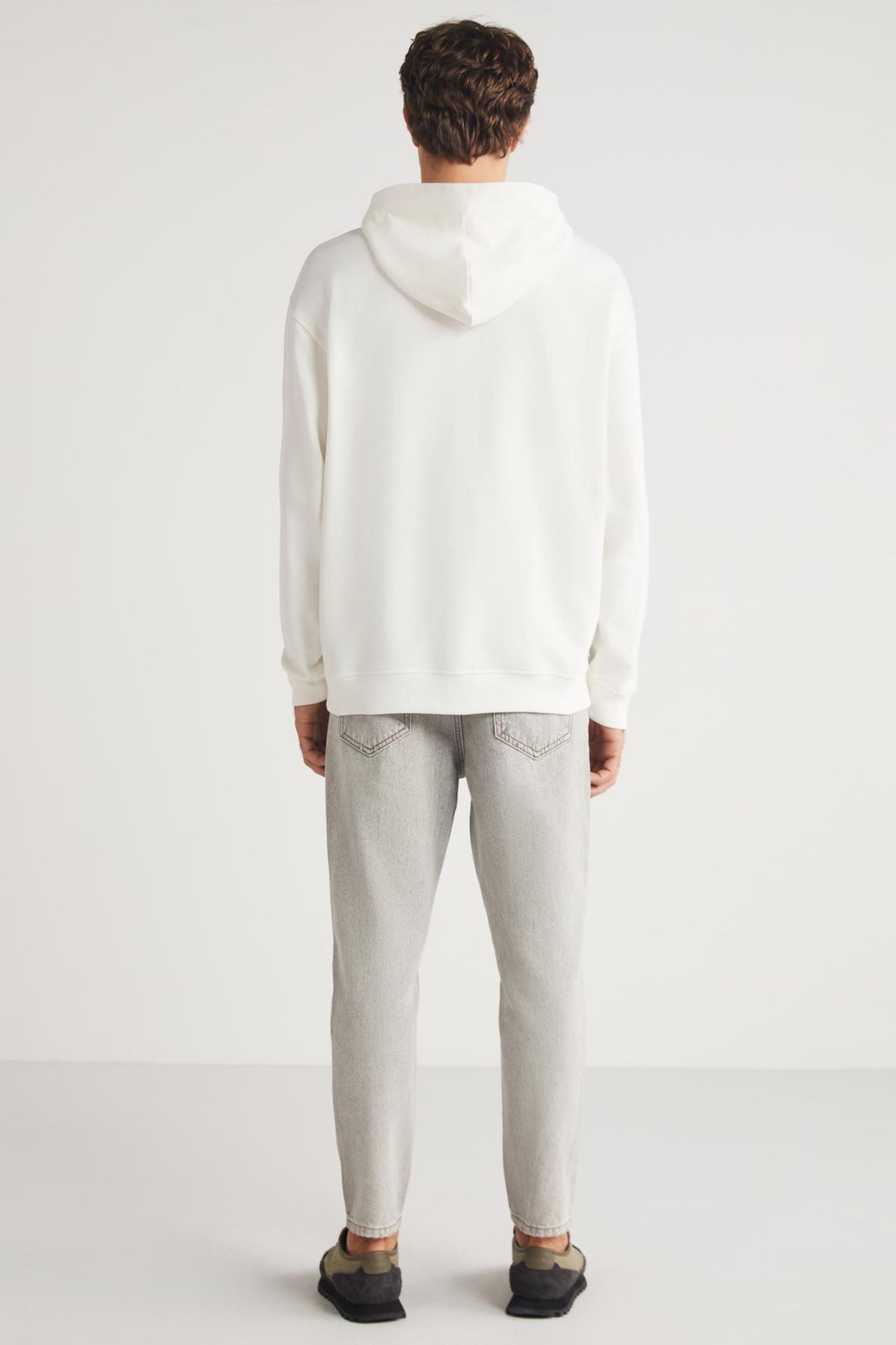 GRIMELANGE Baskılı Cepli Kapüşonlu Sweatshirt 6
