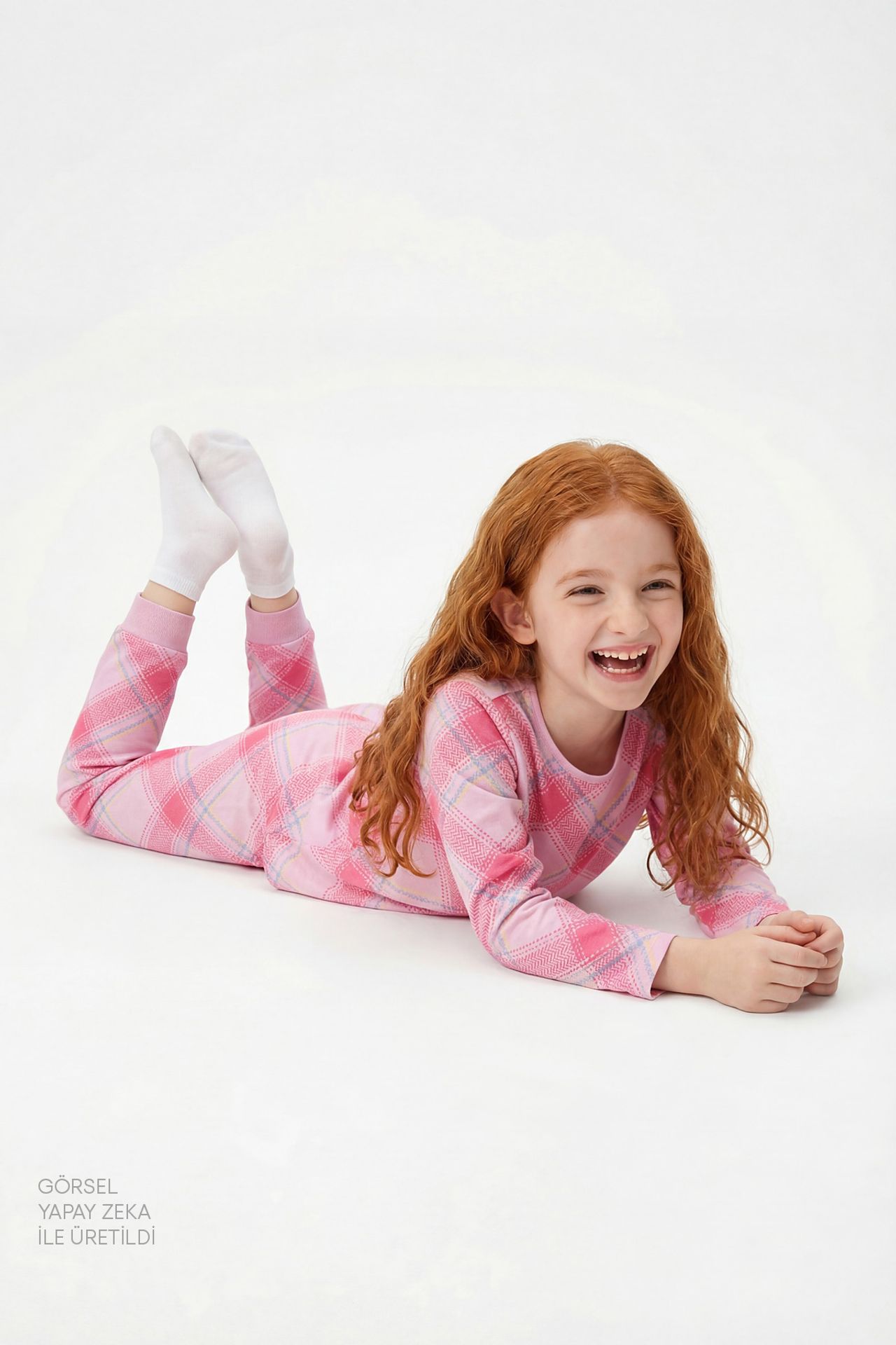 PENTI Girls' Cute Rabbit Pajama Set 5