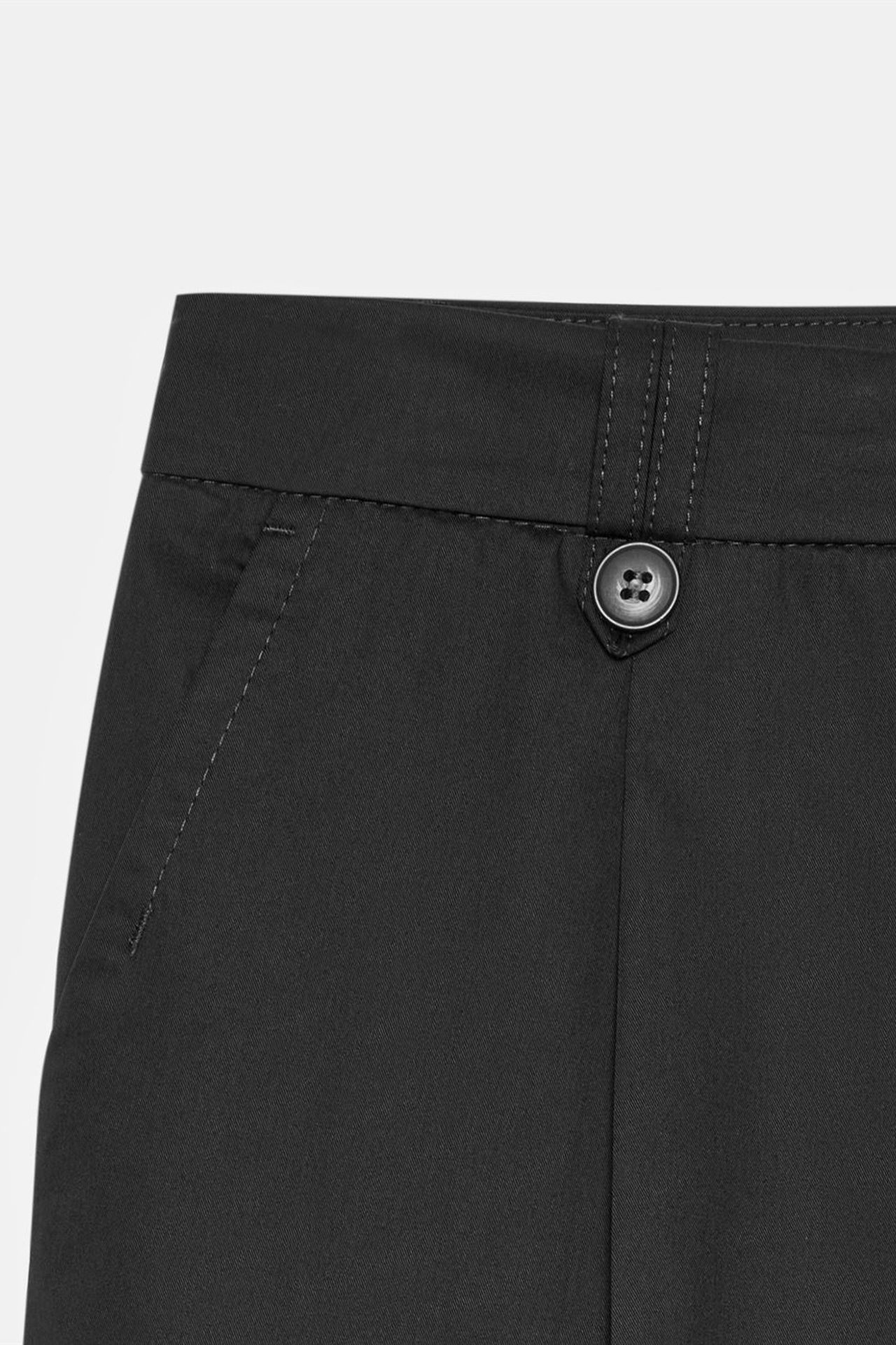 DILVIN High-Waist Wide-Leg Cotton Poplin Trousers 7
