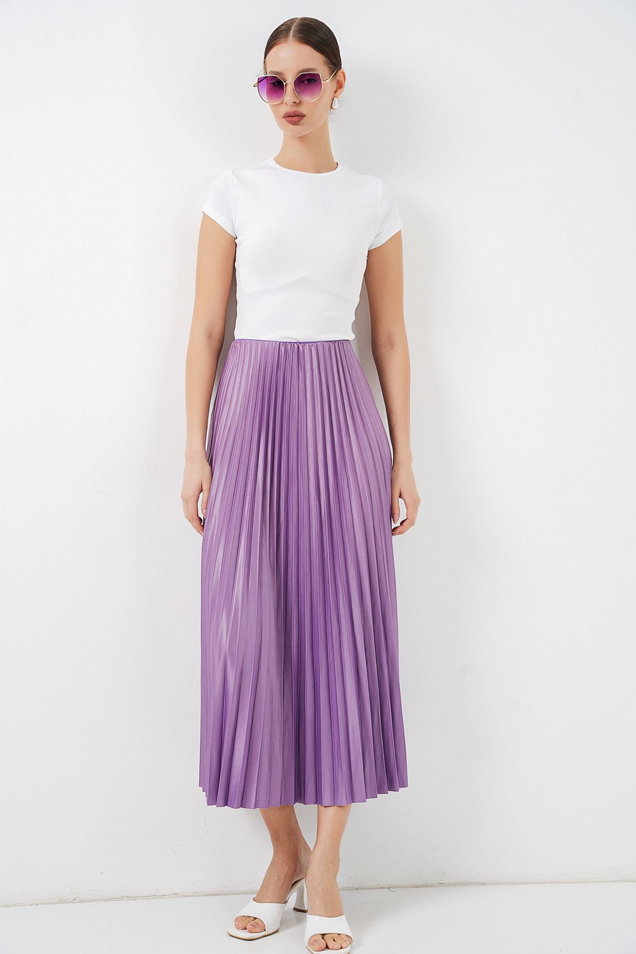BDART High Waist Pleated Maxi Skirt 3