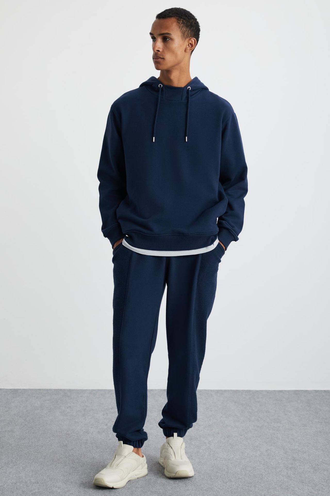 GRIMELANGE Kapüşonlu Cepli Oversize Sweatshirt 4