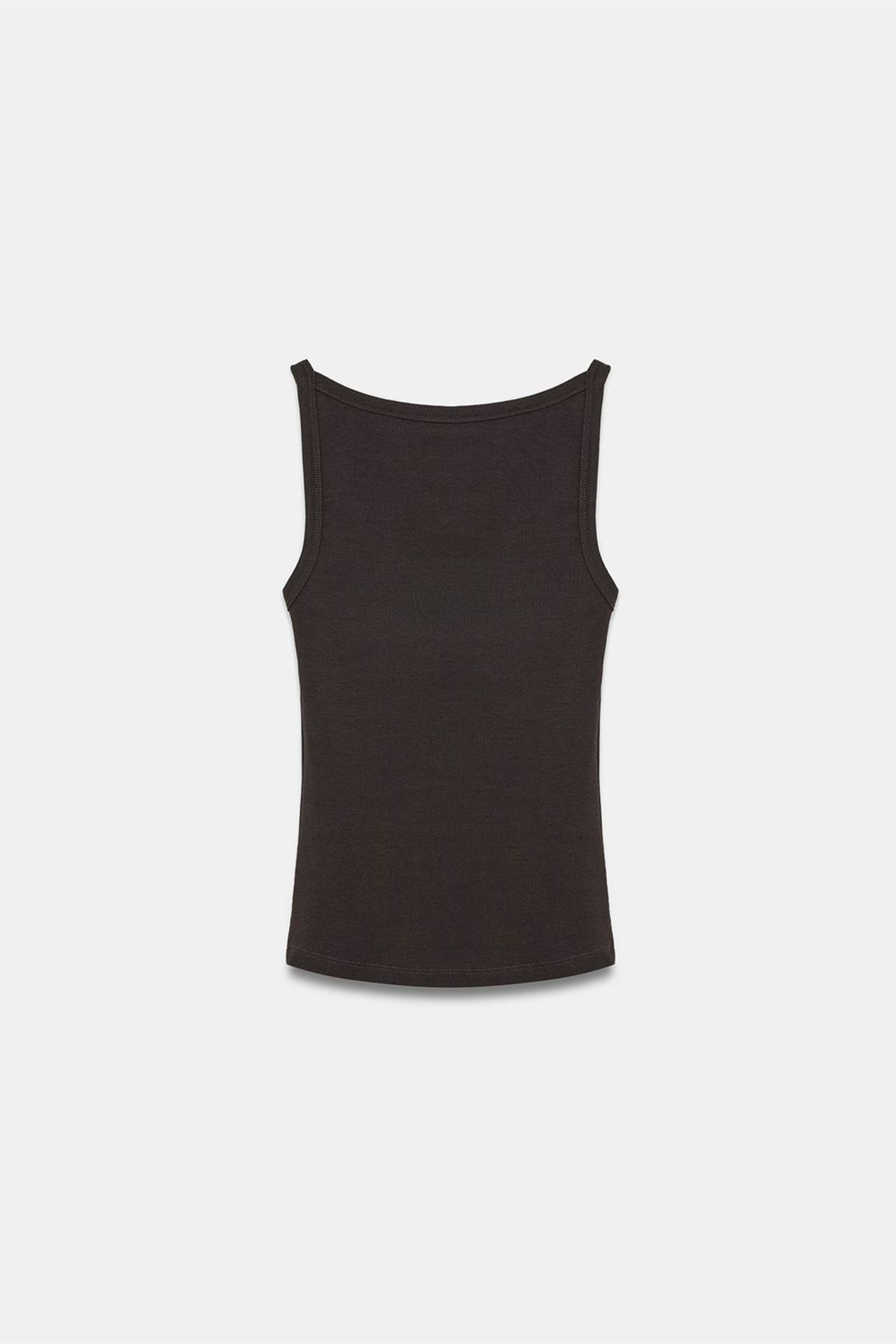 DILVIN Ribbed Halterneck Sleeveless Blouse 5