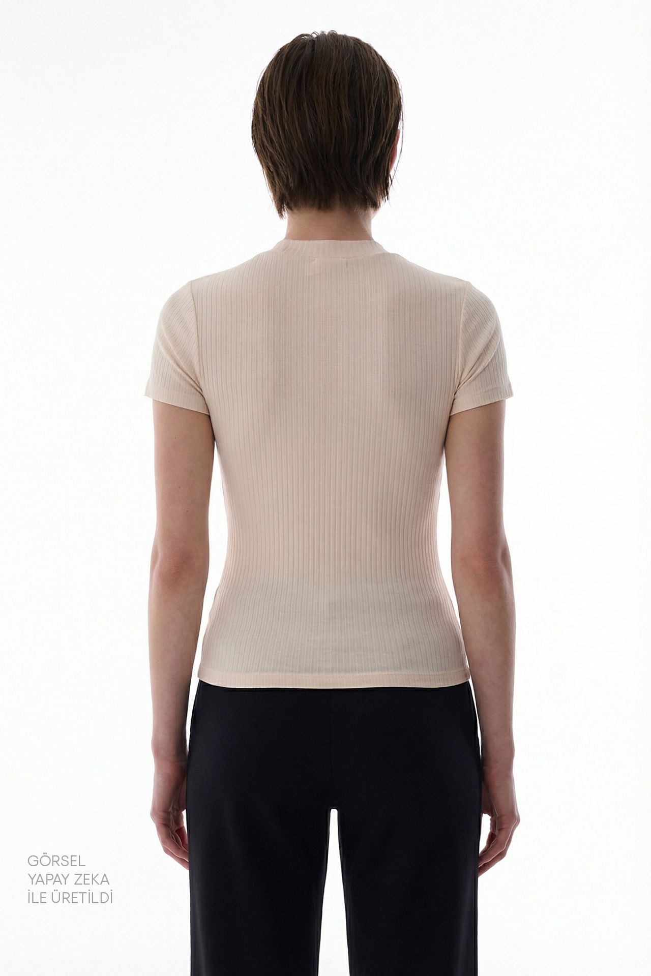 PENTI Half Turtleneck Modal Top 4