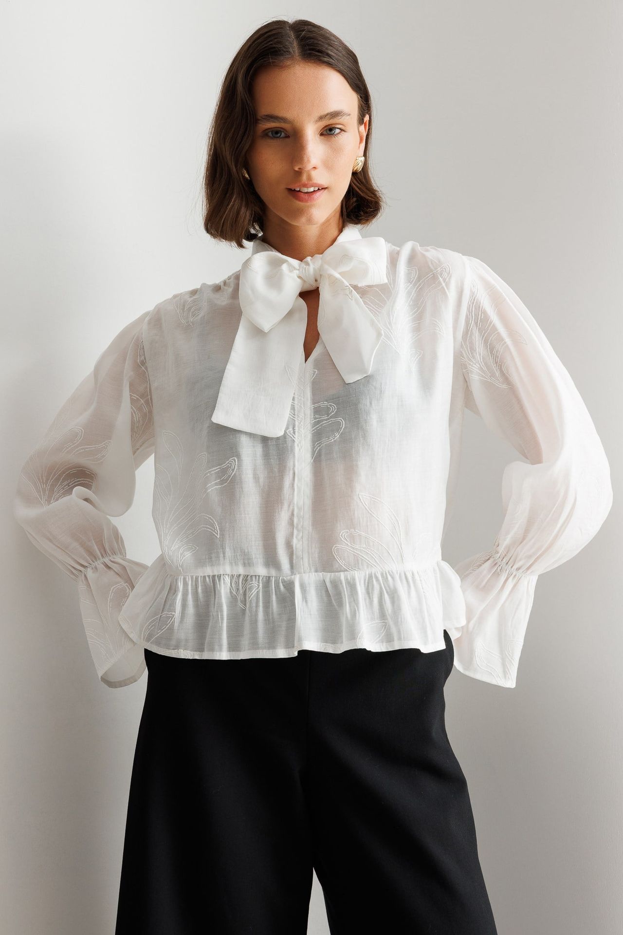 MIXRAY Cotton Blouse 4