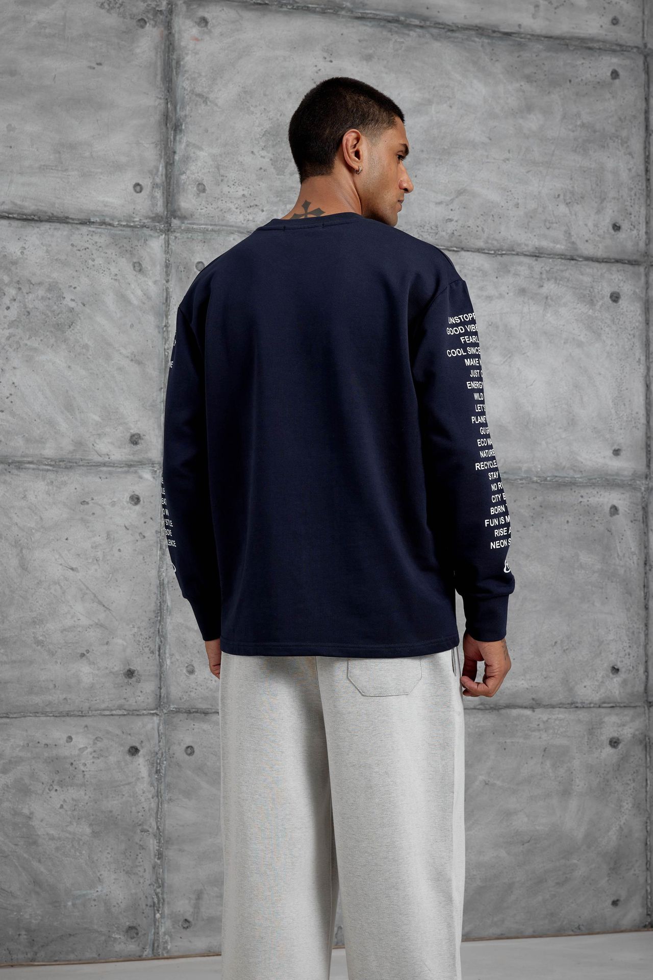NOMARC Rahat Bisiklet Yaka Sweatshirt 3