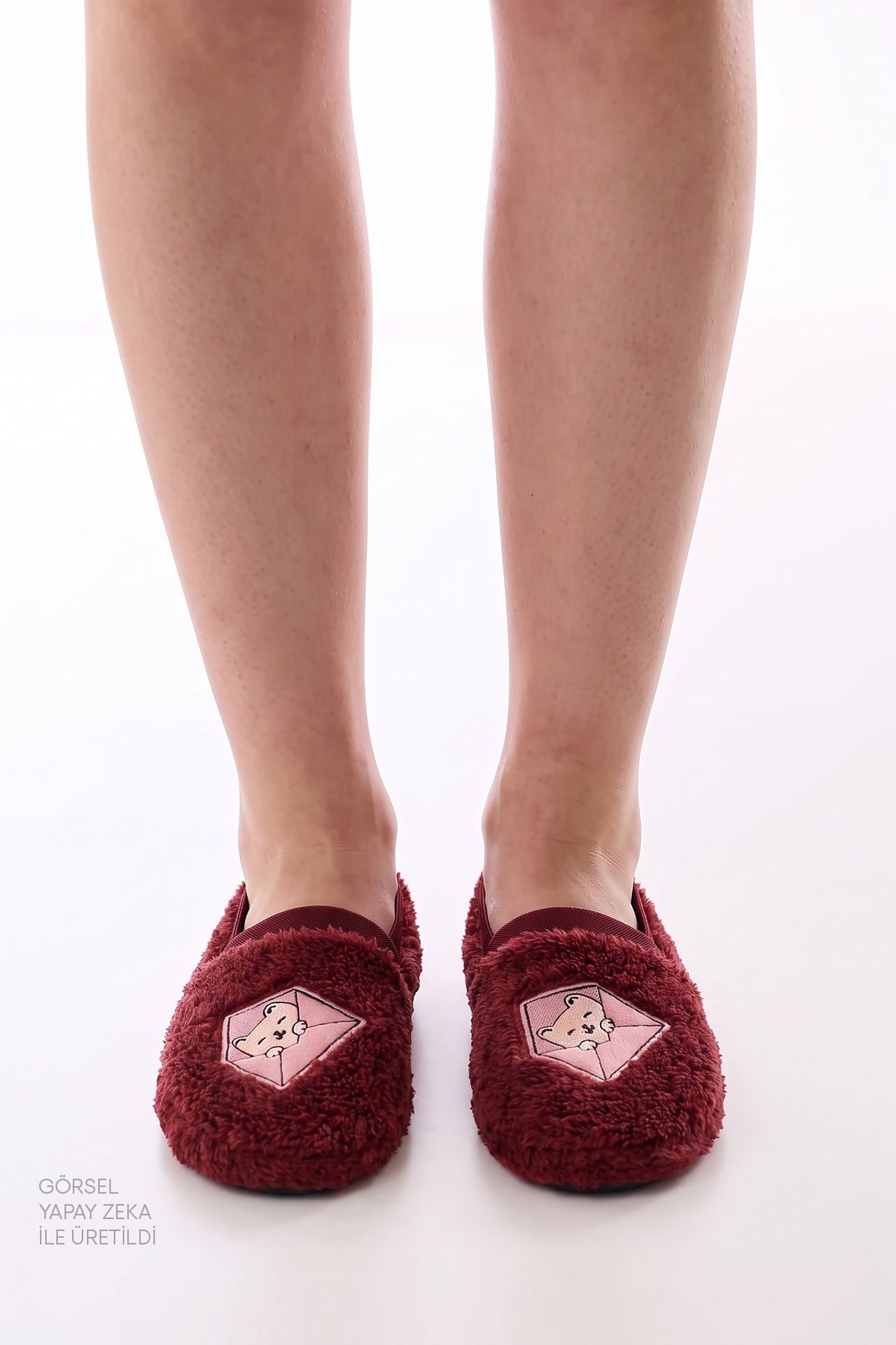 PENTI Postcard Day Cat Pattern Slippers 1
