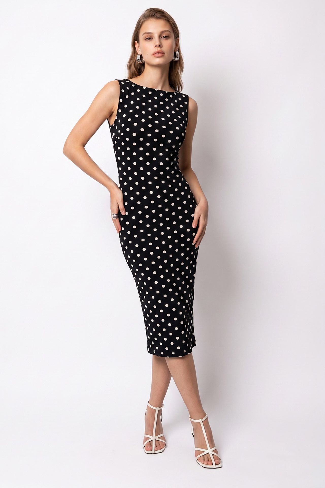 MIXRAY Cotton Maxi Dress