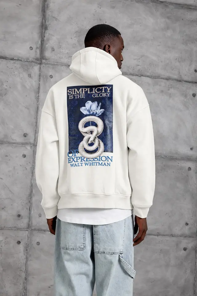 NOMARC Rahat Kapüşonlu Uzun Kollu Sweatshirt