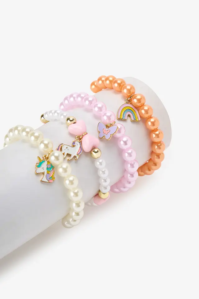 PENTI Girls' Unicorn Bracelet Set