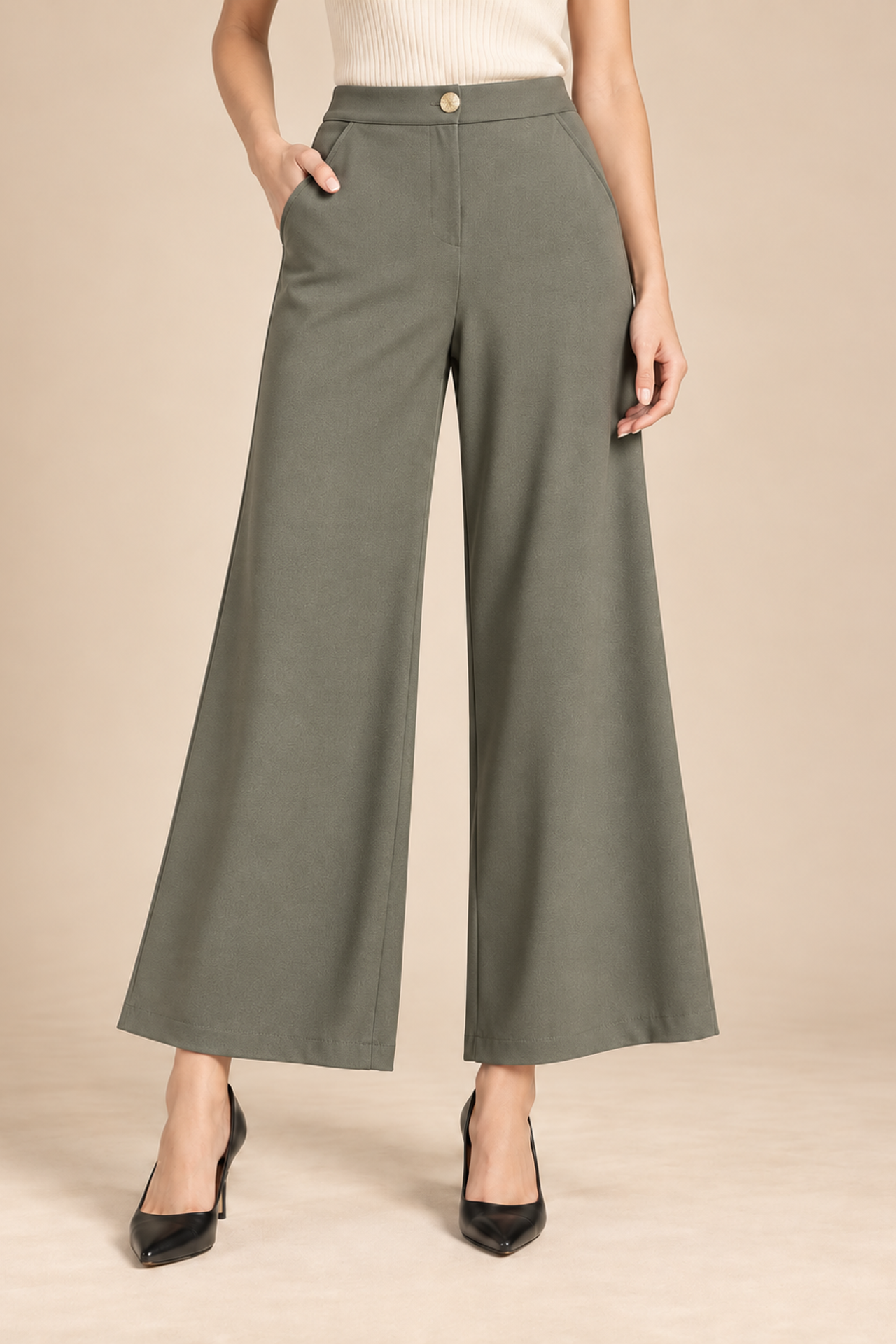 MY FASHION Düz Paça Pantolon 2