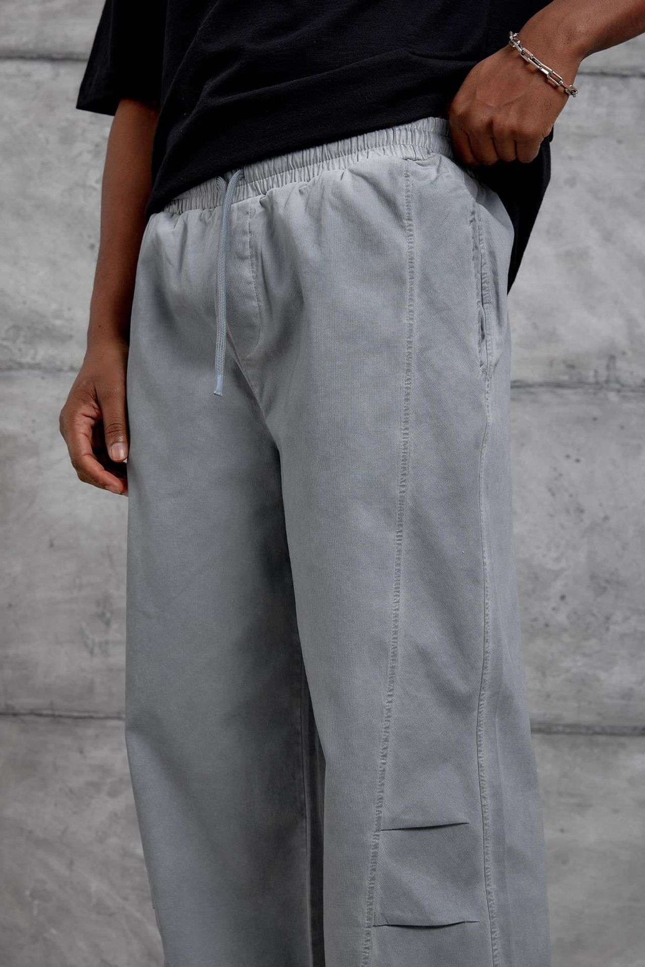 NOMARC Geniş Paça Büzgülü Pantolon 2