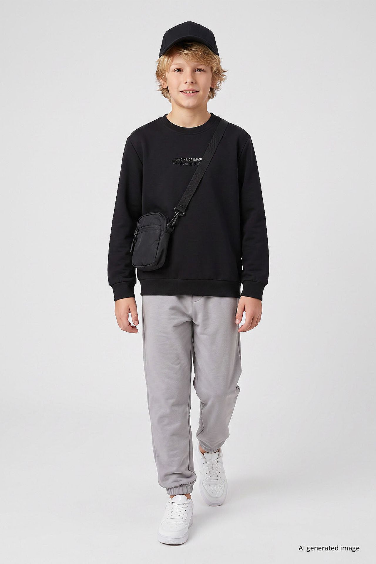 TOMMY Youth Crew Neck Sweatshirt 3