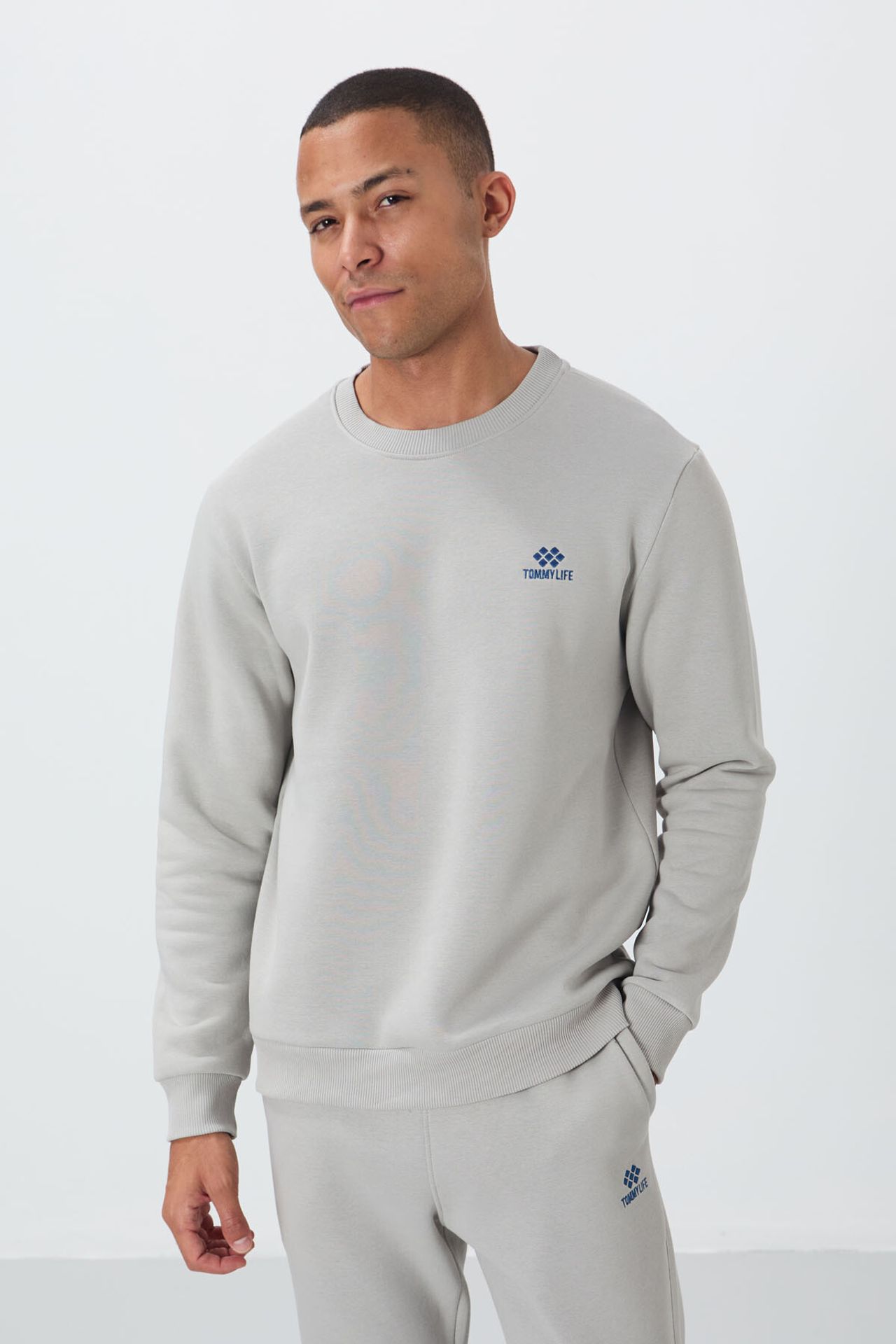 TOMMY Men's Fleece Sweatshirt And Pants Set 2