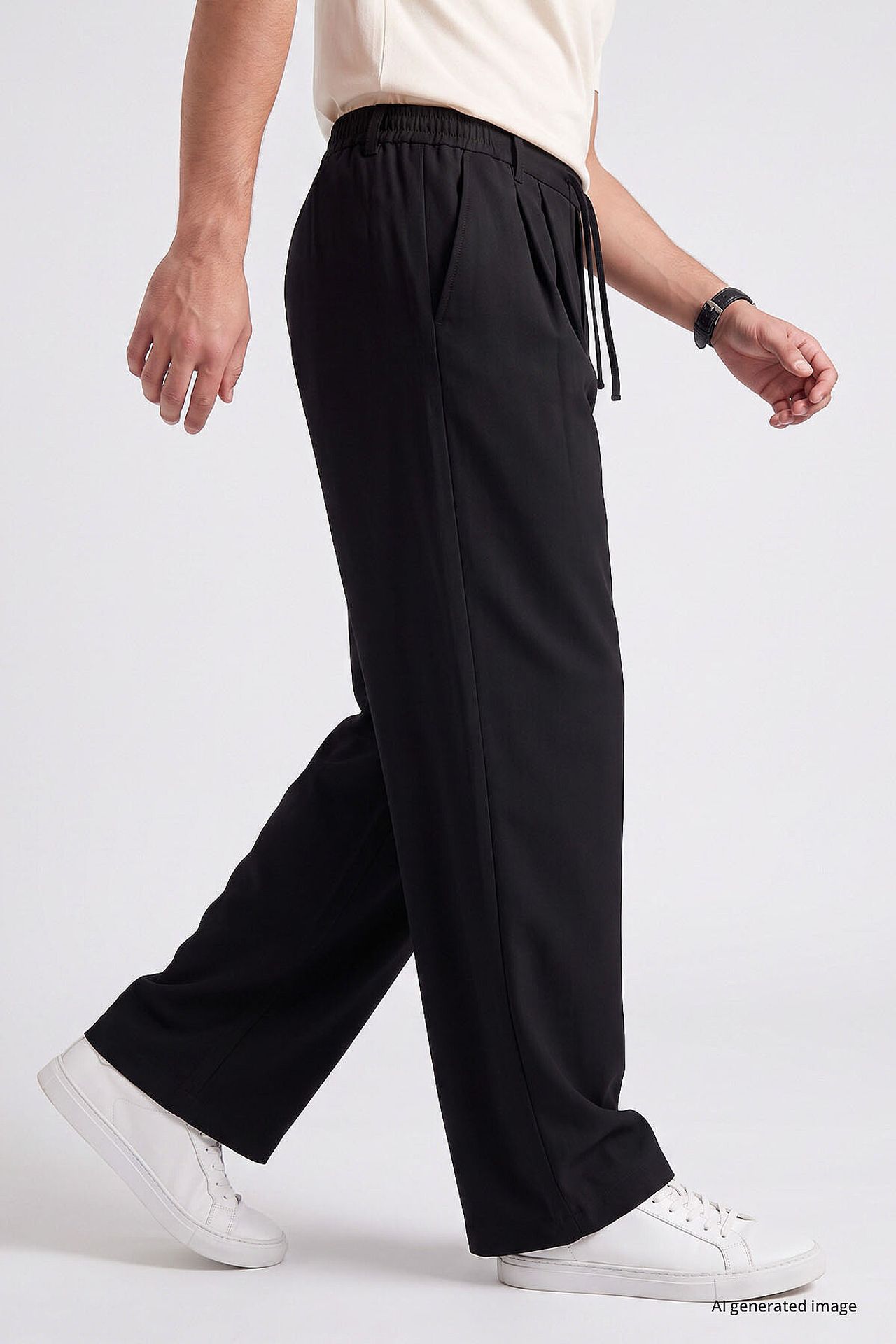 TOMMY Men's Viscose Blend Trousers 4