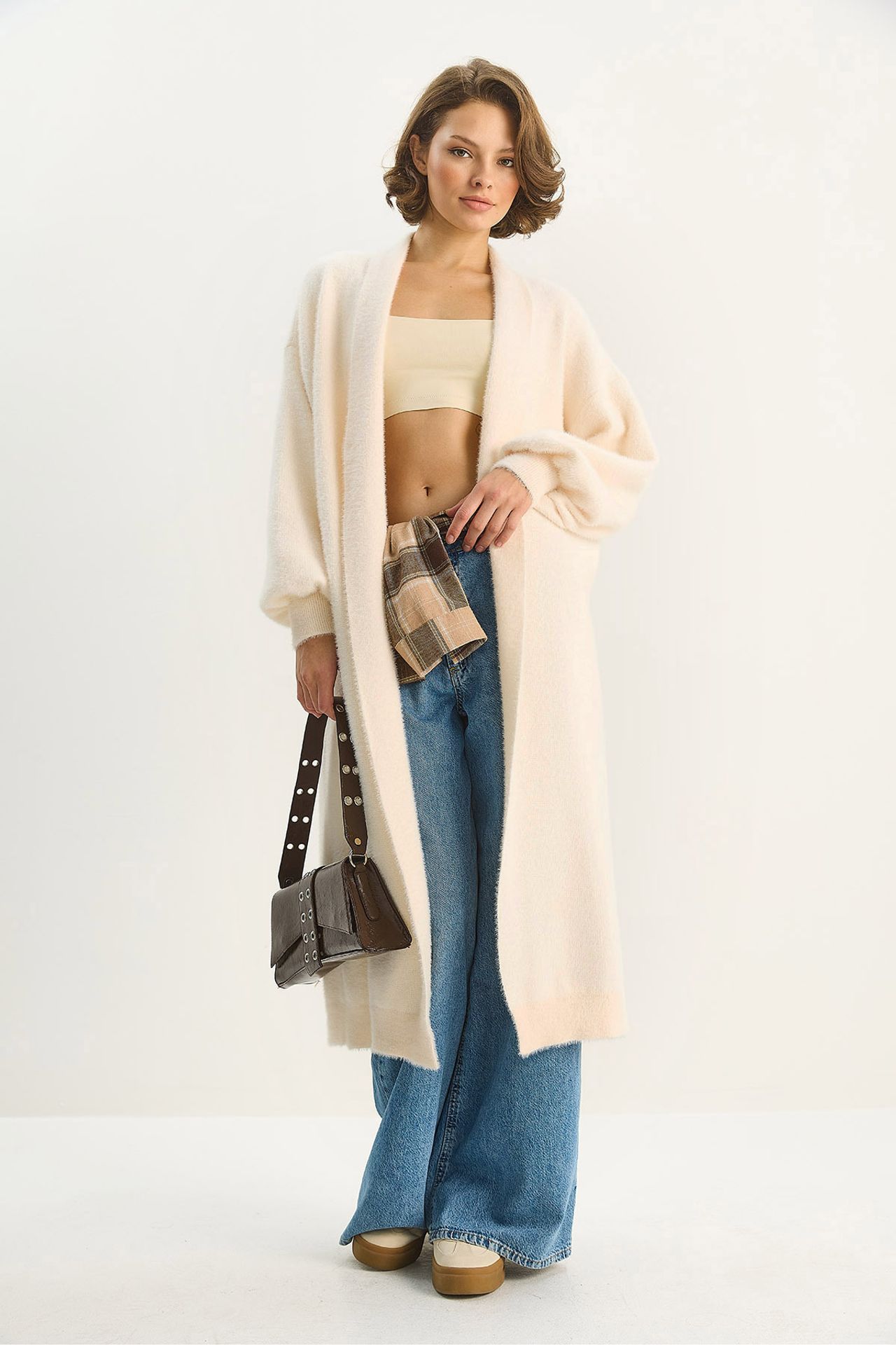 LUCCI Oversize Knit Cardigan 3
