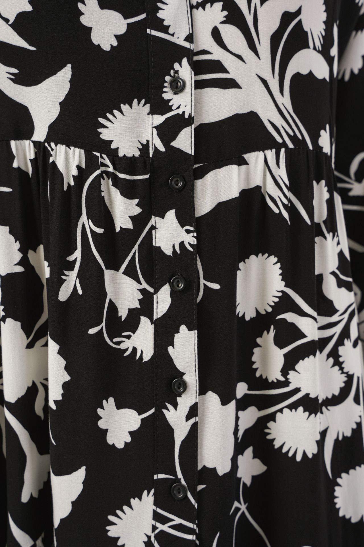 BDART Patterned V-Neck Maxi Dress