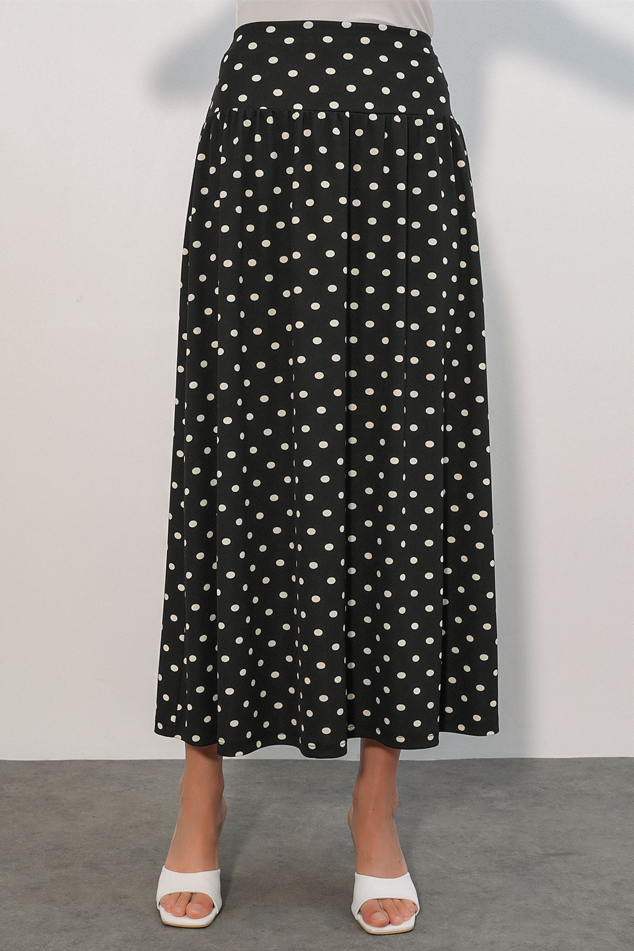BDART High-Waist Polka Dot Maxi Skirt 2