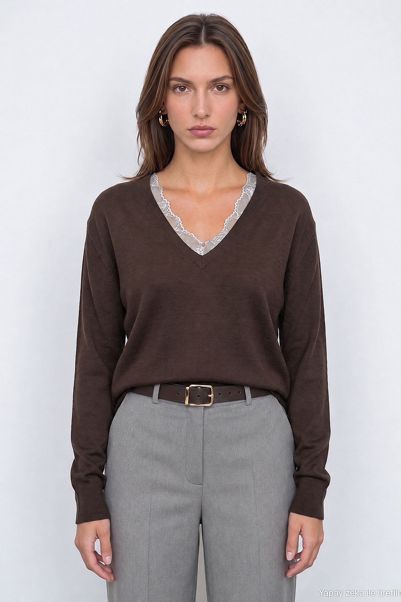 DILVIN Women's Knit Sweater 3