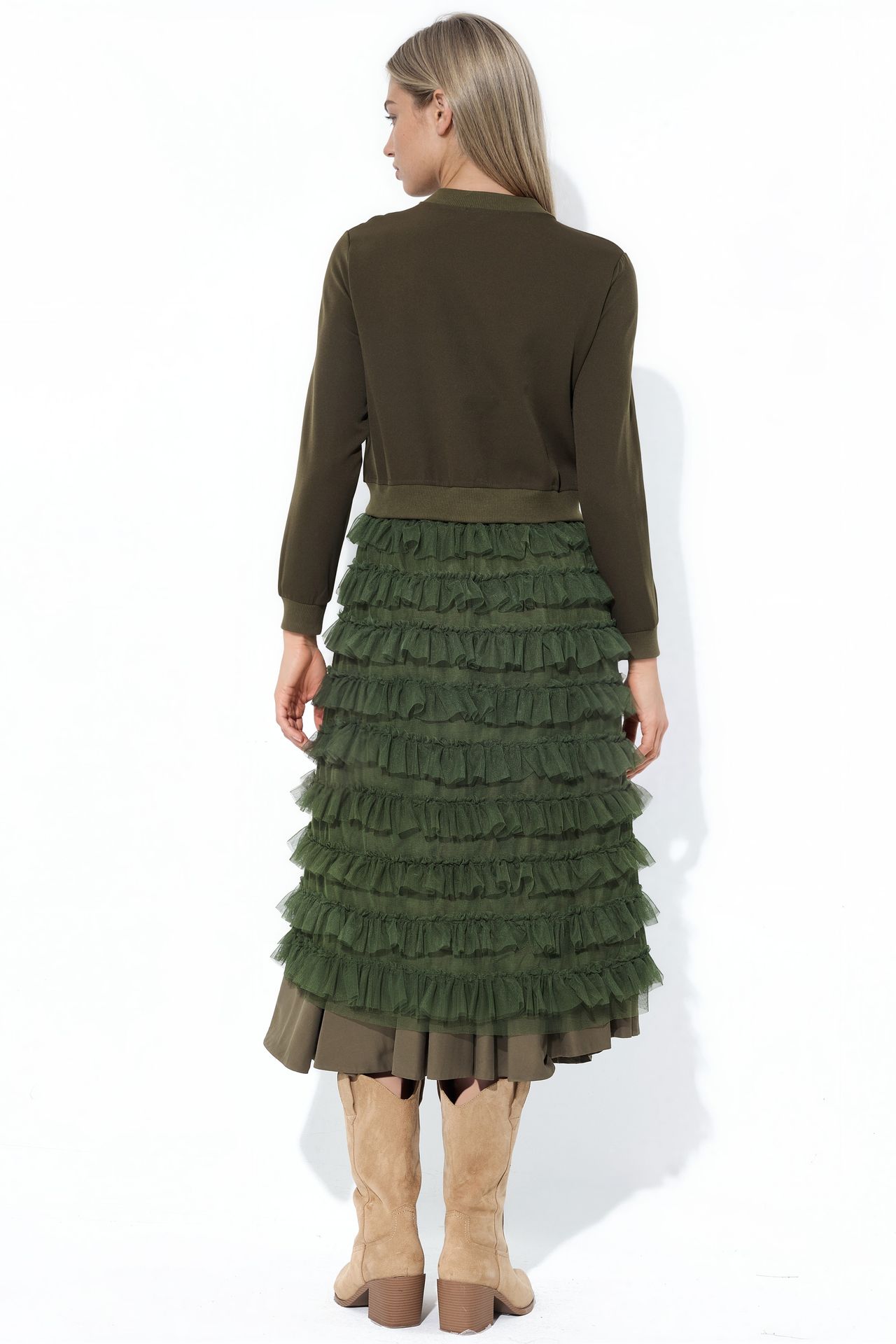 MSN Long Textured Poplin Jacket 3