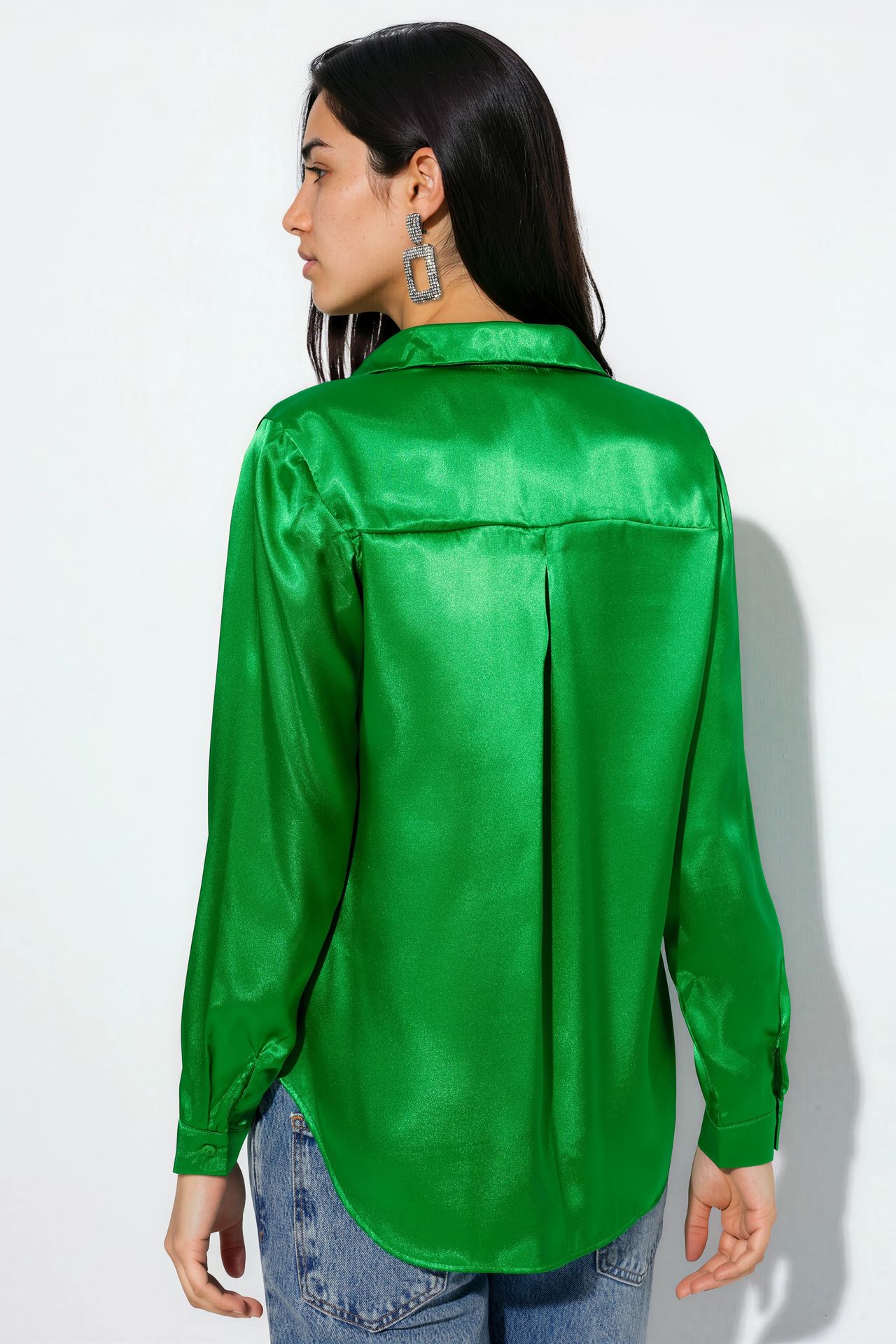 BDART Satin Woven Button Shirt 3