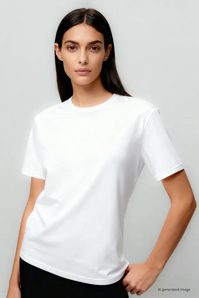 TOMMY Women's Cotton Elastane T-Shirt