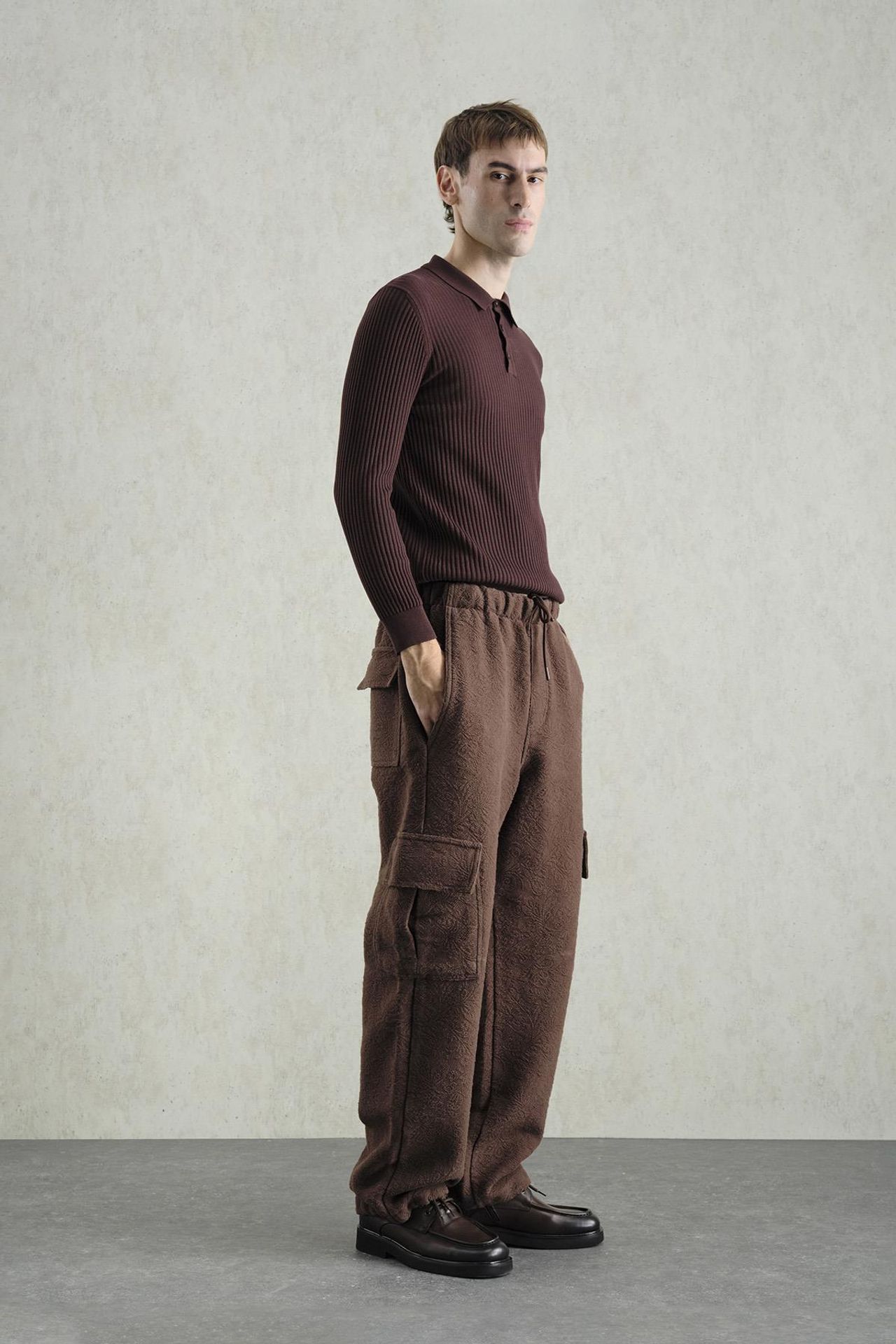 GIESTO Slim Fit Polo Neck T-Shirt 3