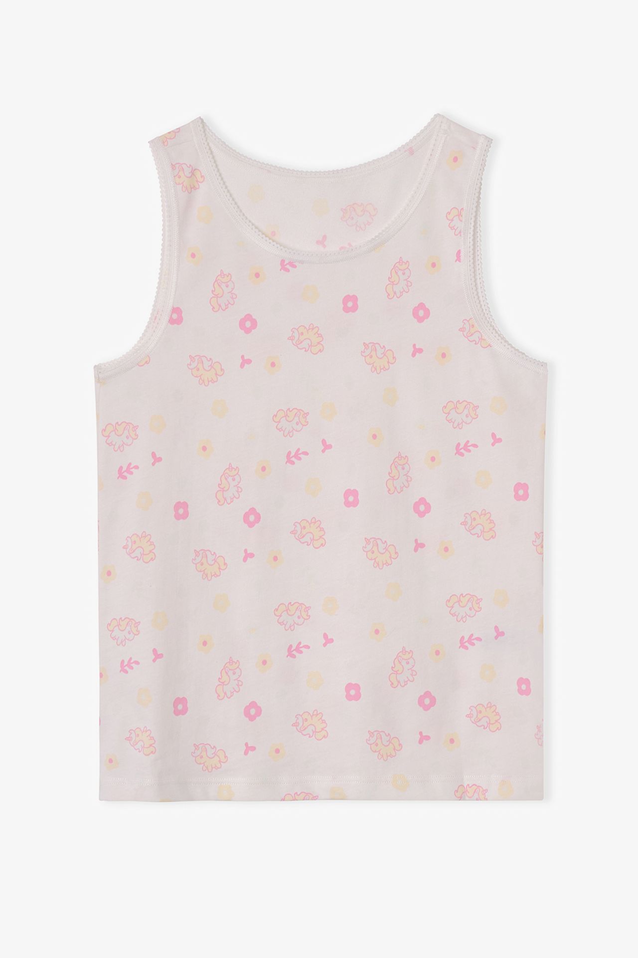 PENTI Girls' Kawaii Unicorn Tank Top 2