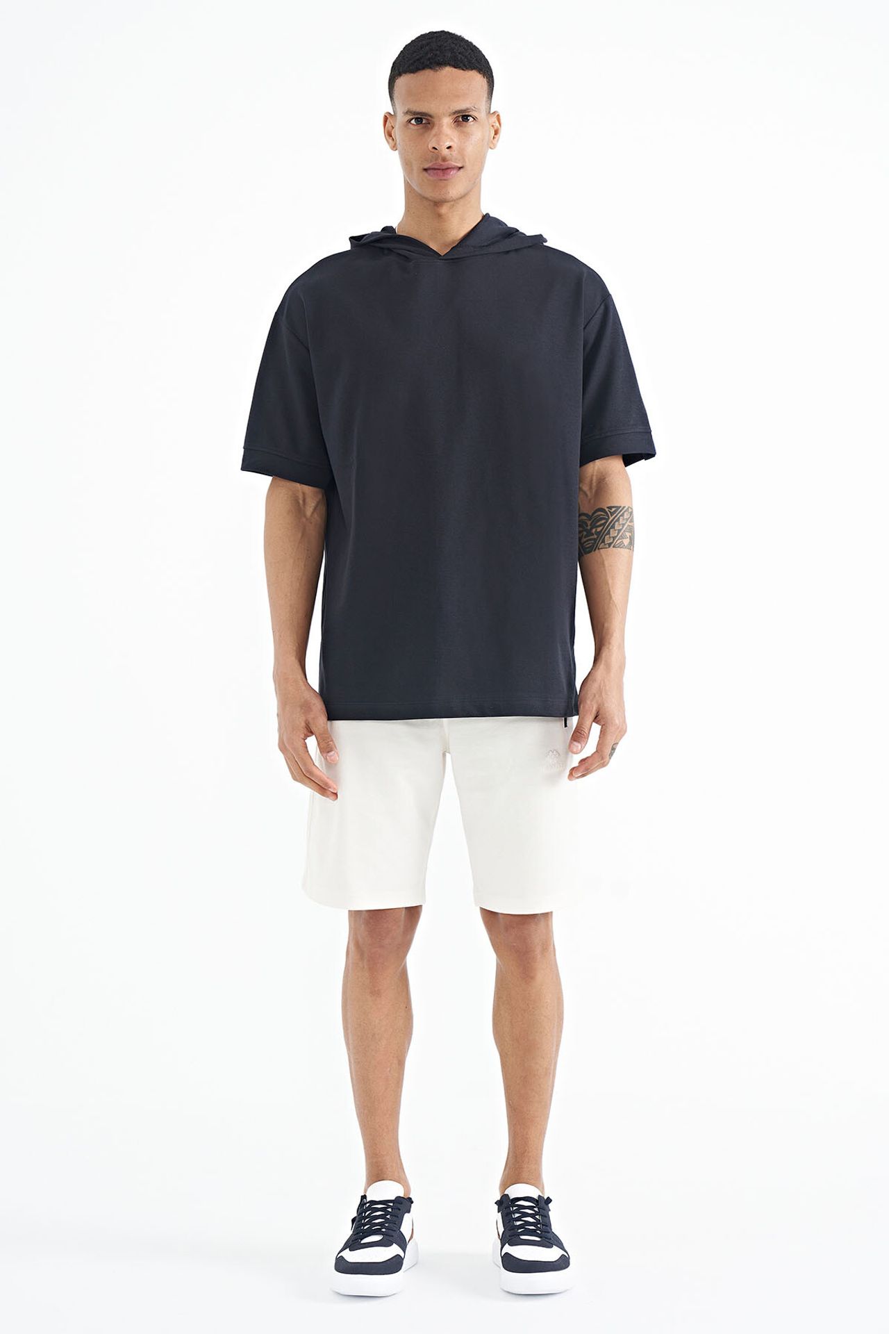 TOMMY Oversized Hooded Short-sleeve T-shirt 2
