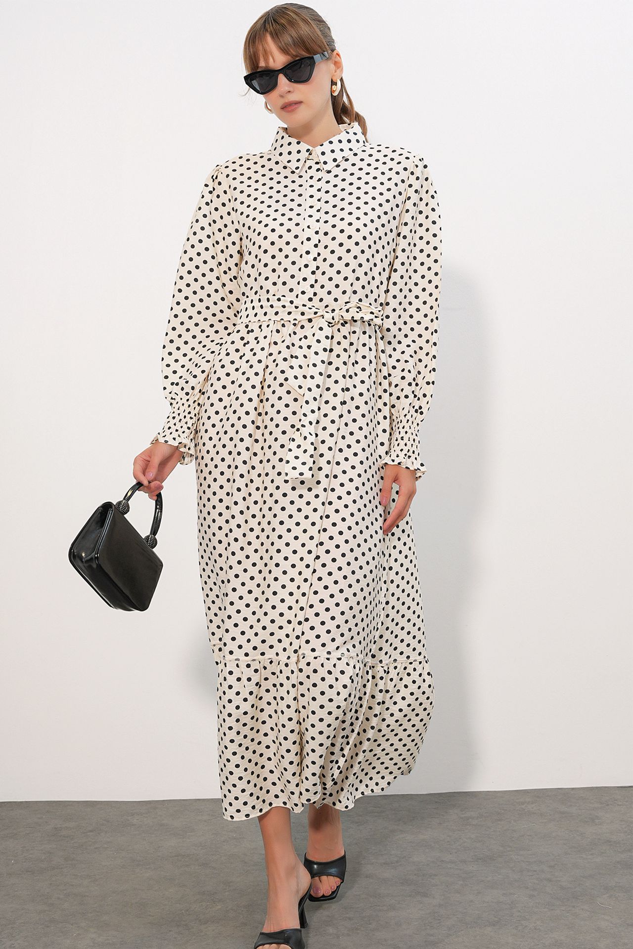 BDART Paisley Belted Midi Shirt Dress 2