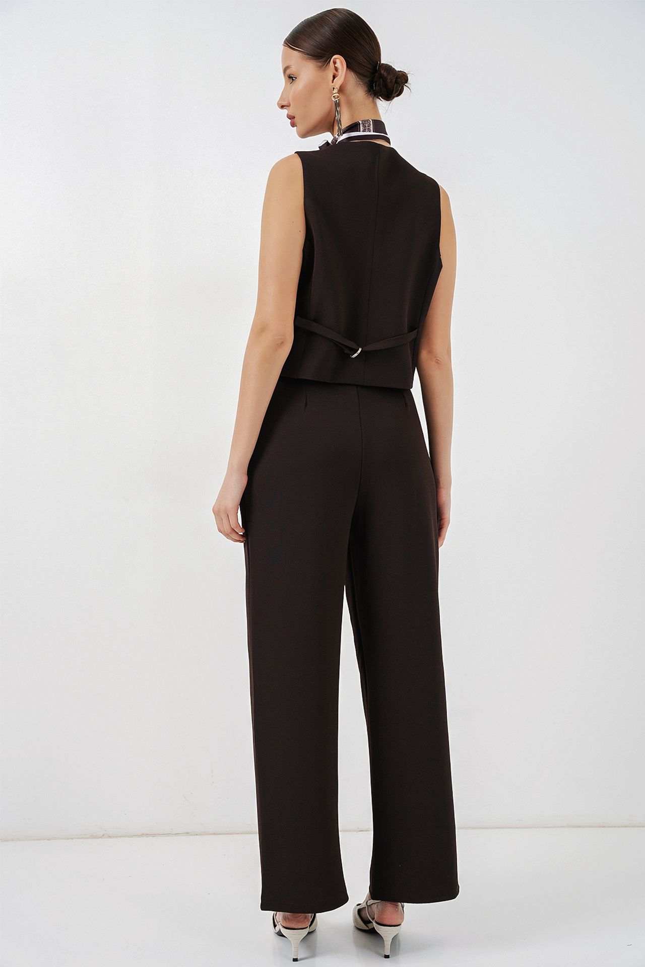 BDART V-neck Crepe Waistcoat 5
