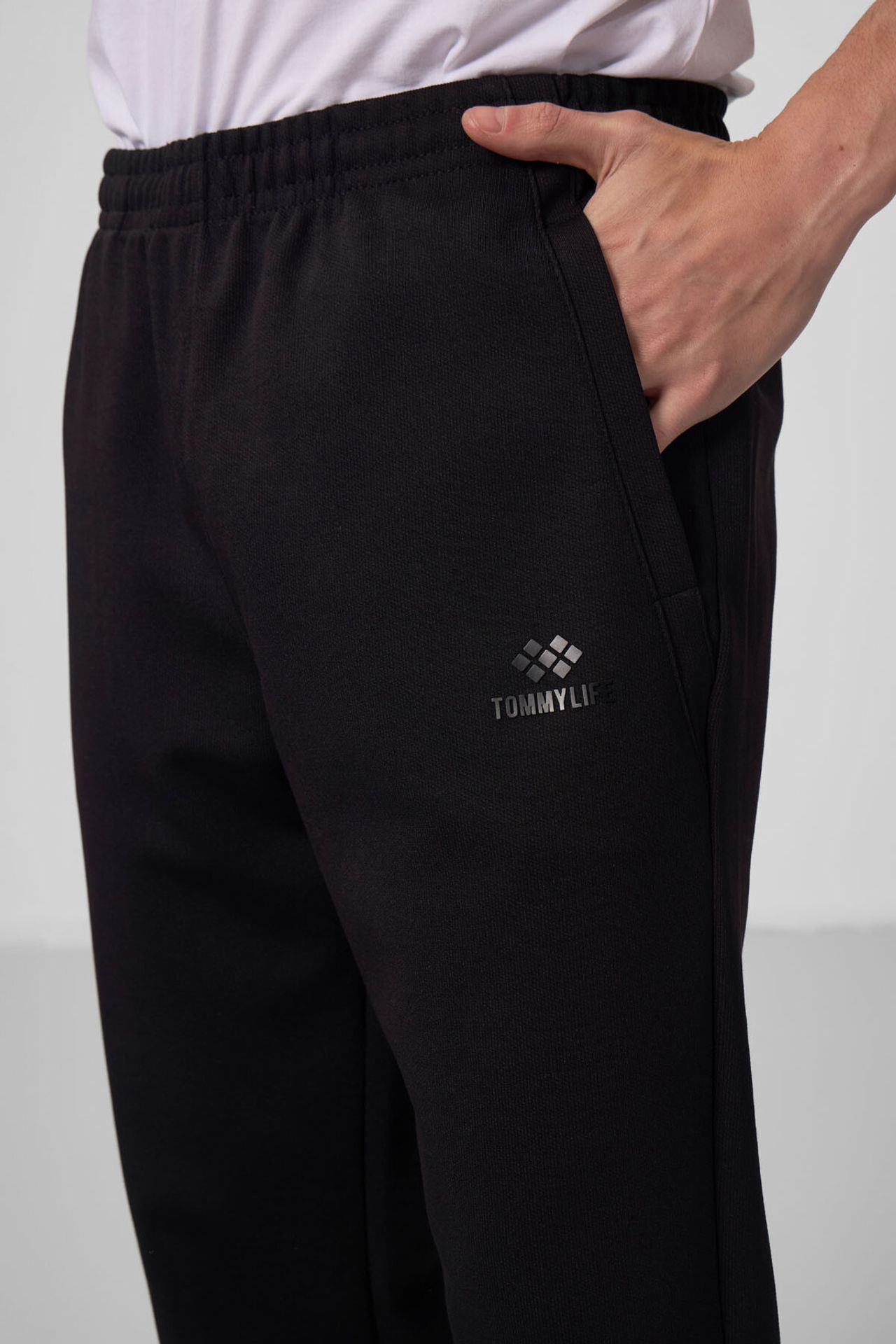 TOMMY Men's Long-sleeve Zip Sweatshirt And Pants Set 6