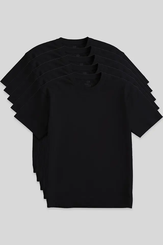 TOMMY Men's Cotton Elastane Crew Neck T-Shirt