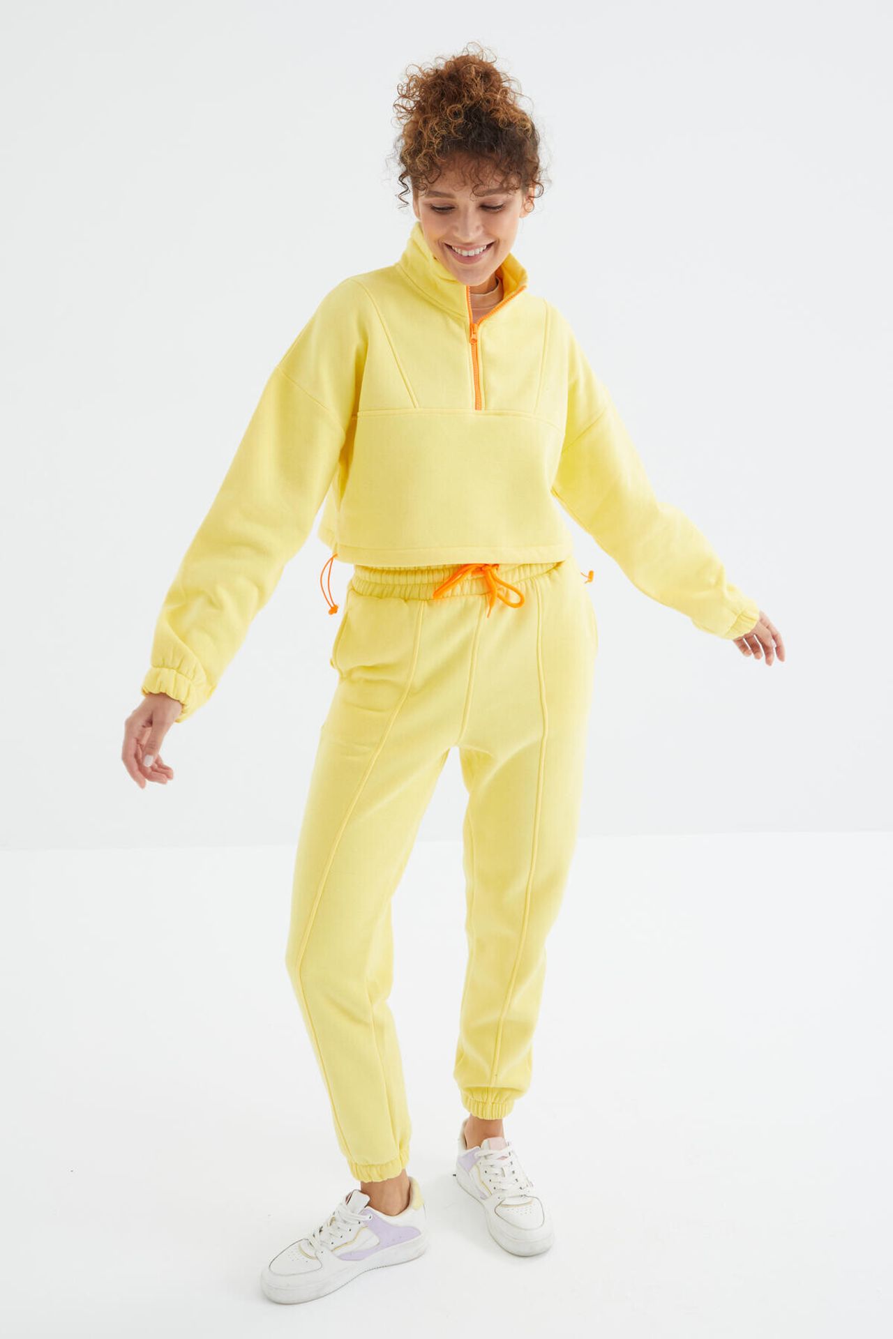 TOMMY Oversized Fleece Sweatshirt And Pants Set 3