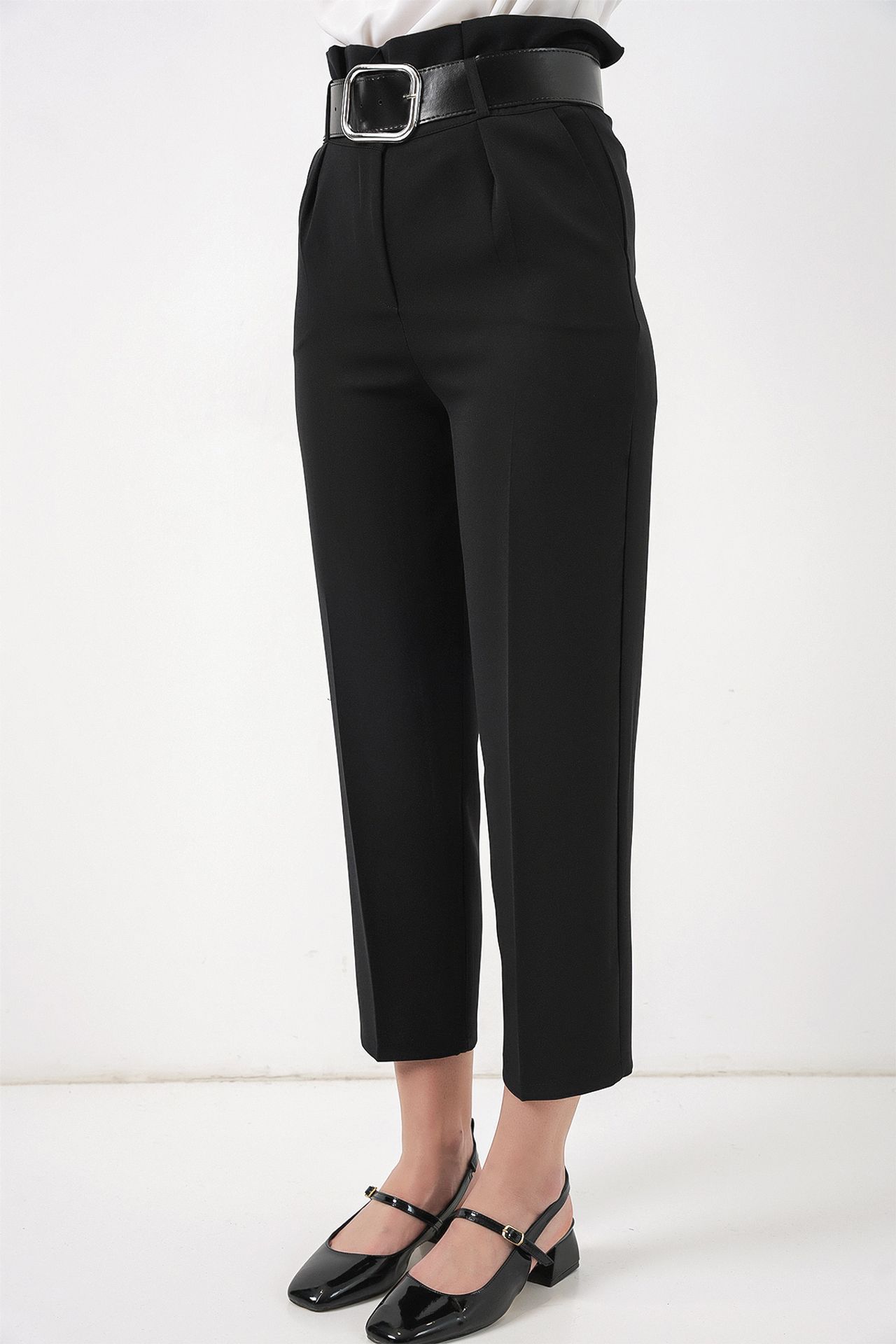 BDART Ankle Length Straight Pants with Bow 2