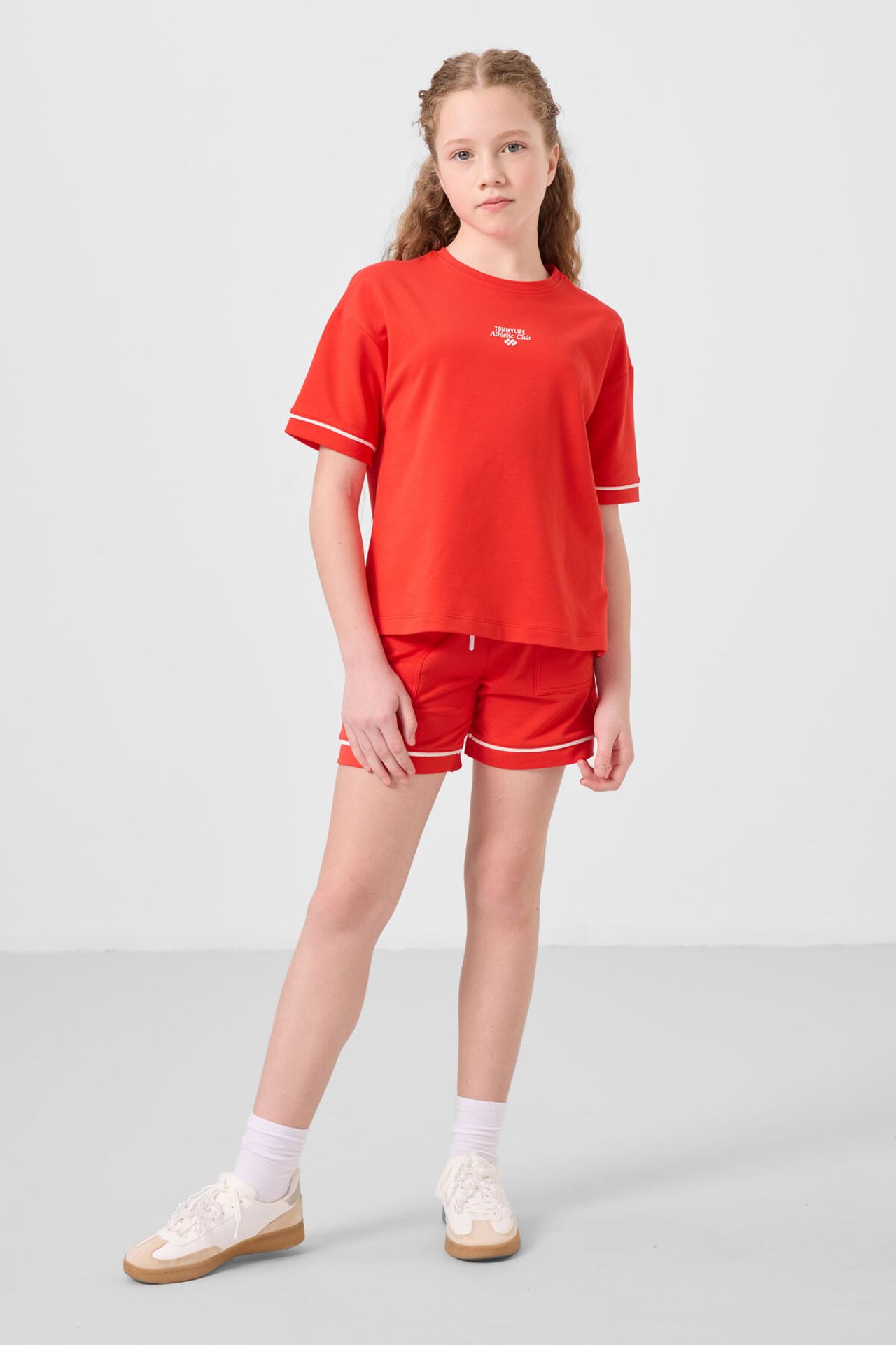 TOMMY 2-Piece Short Set T-Shirt Shorts 3