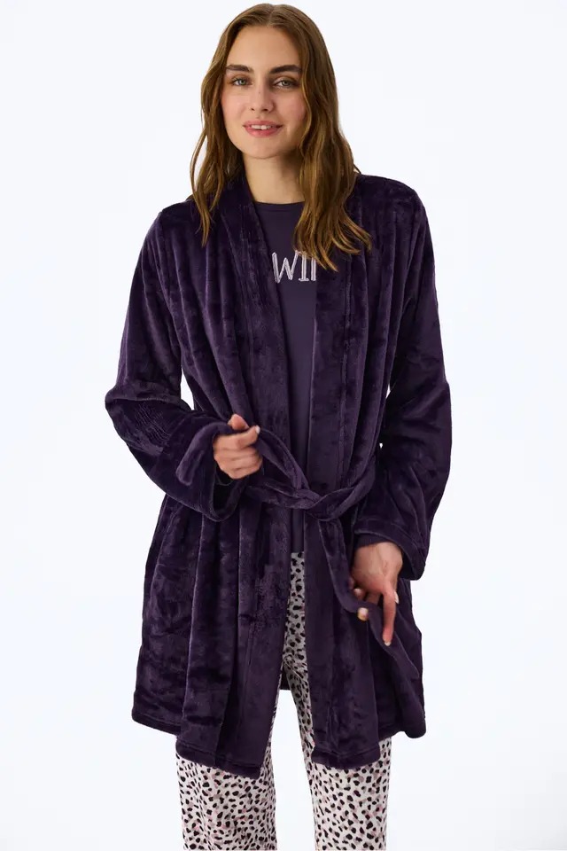 PENTI Midnight Mood Long Sleeve Robe