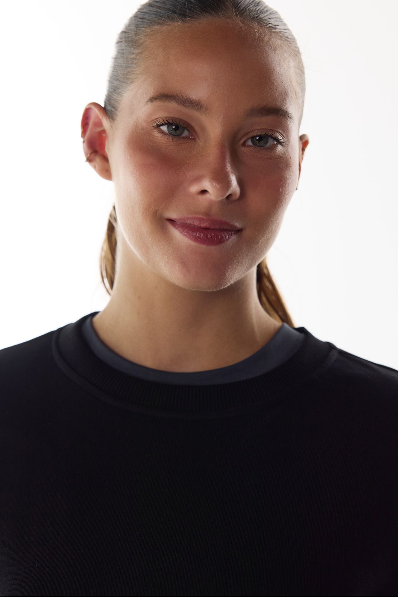 PENTI Women's Oversize Crew Neck Sweatshirt 2