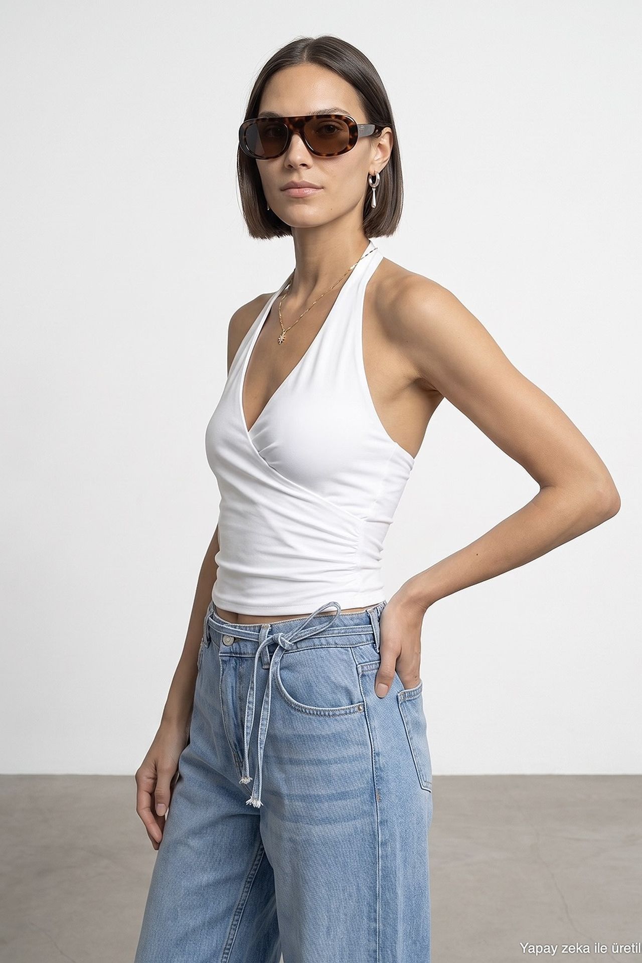 DILVIN Nylon Elastane Blouse 1