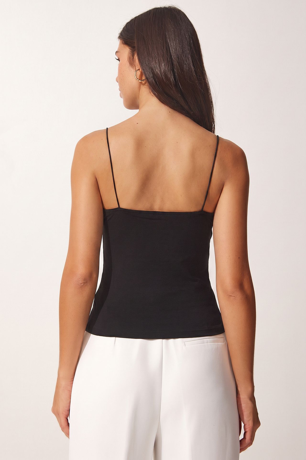 ISTANBUL Slim Fit Cowl Neck Sleeveless Blouse 4
