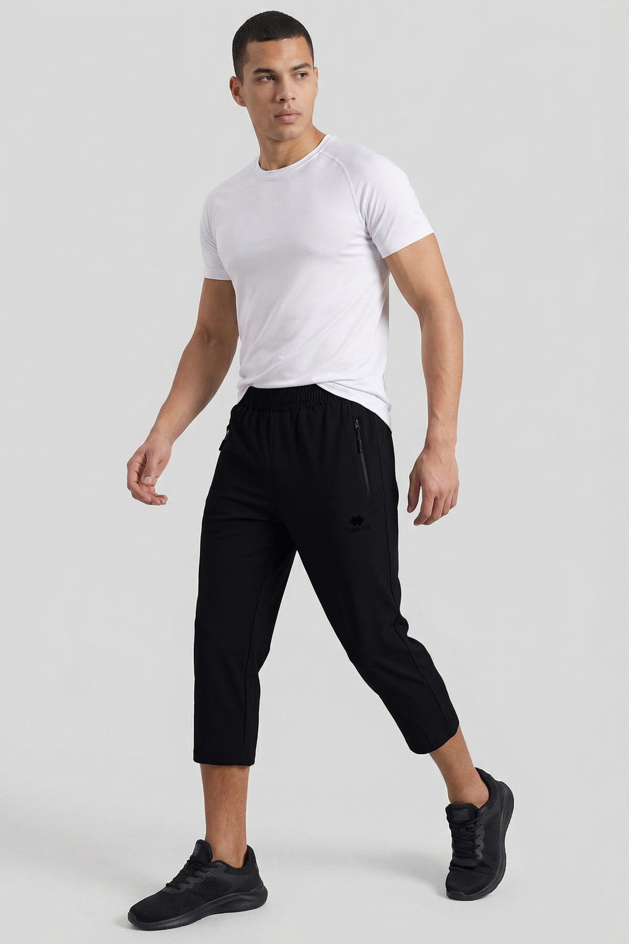 TOMMY Men's Capri Cycling Shorts 2
