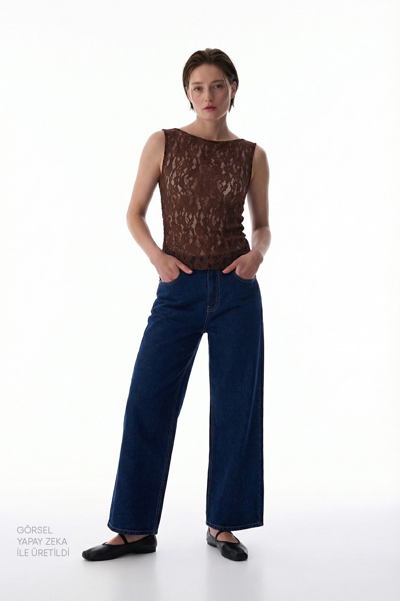 PENTI Drape Lace Top 4