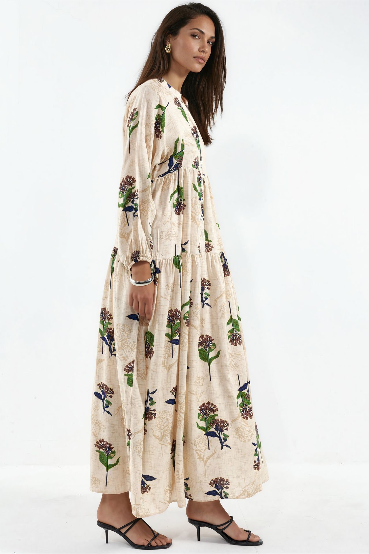 BDART Patterned V-Neck Maxi Dress 2