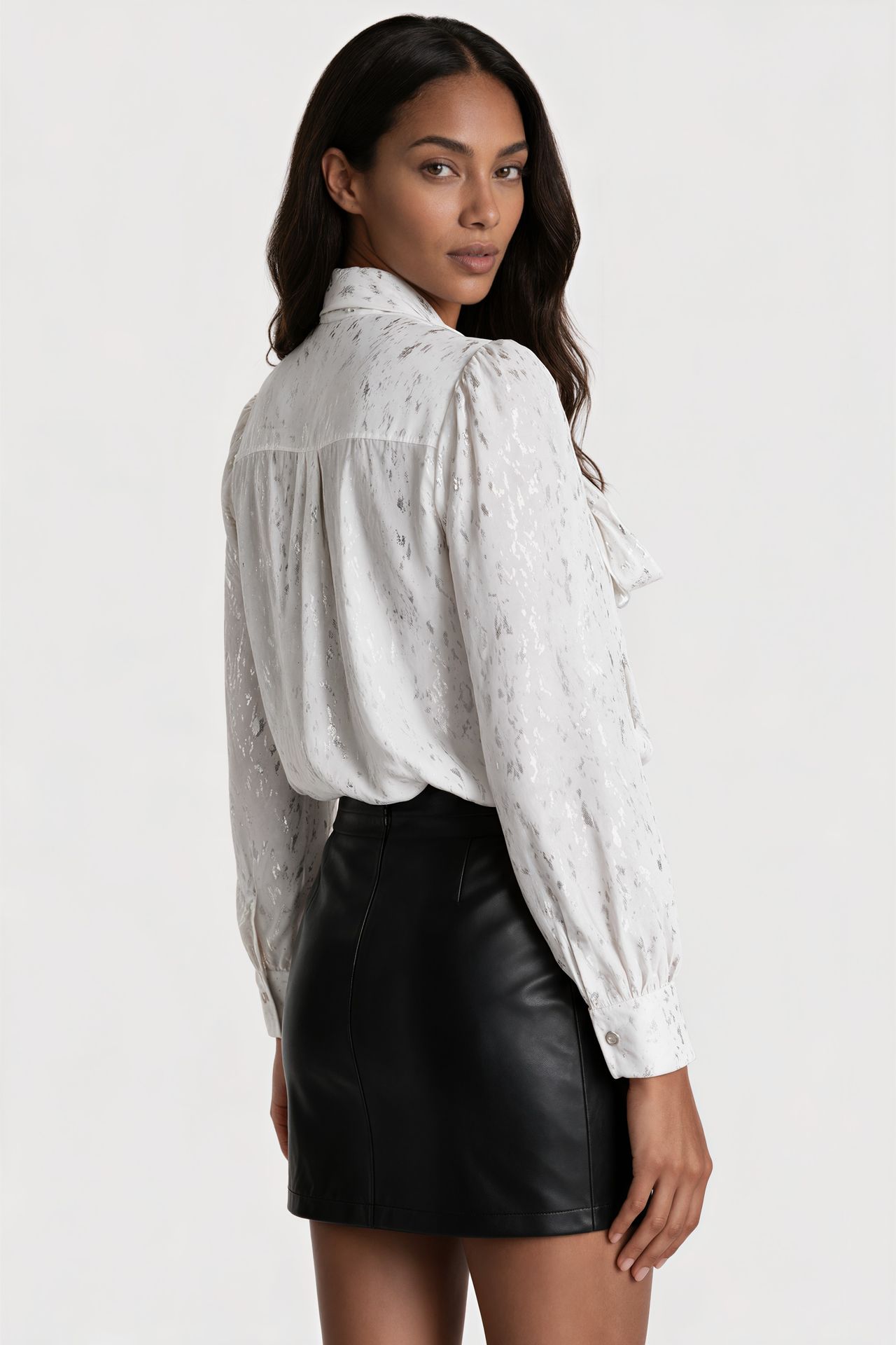 MSN Women's Printed Shirt Collar T-shirt 2