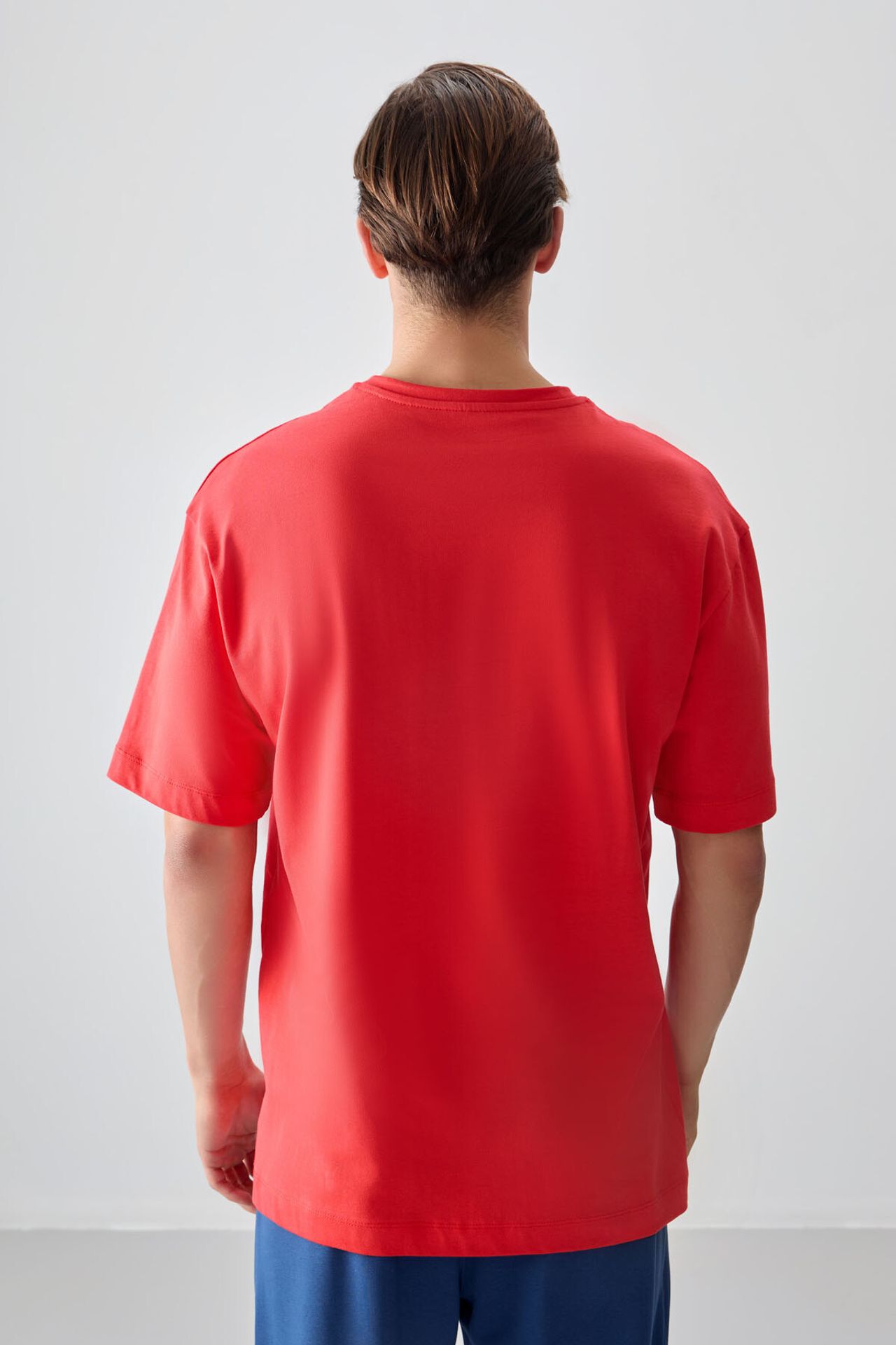 TOMMY Oversized Cotton Printed T-Shirt 5