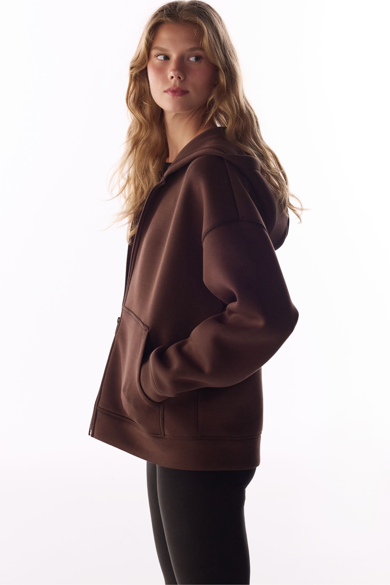 PENTI Zippered Hooded Scuba Jacket 3