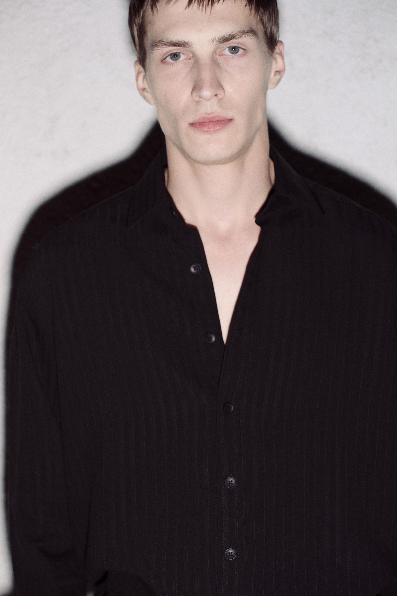 GIESTO Plain Collar Shirt 5