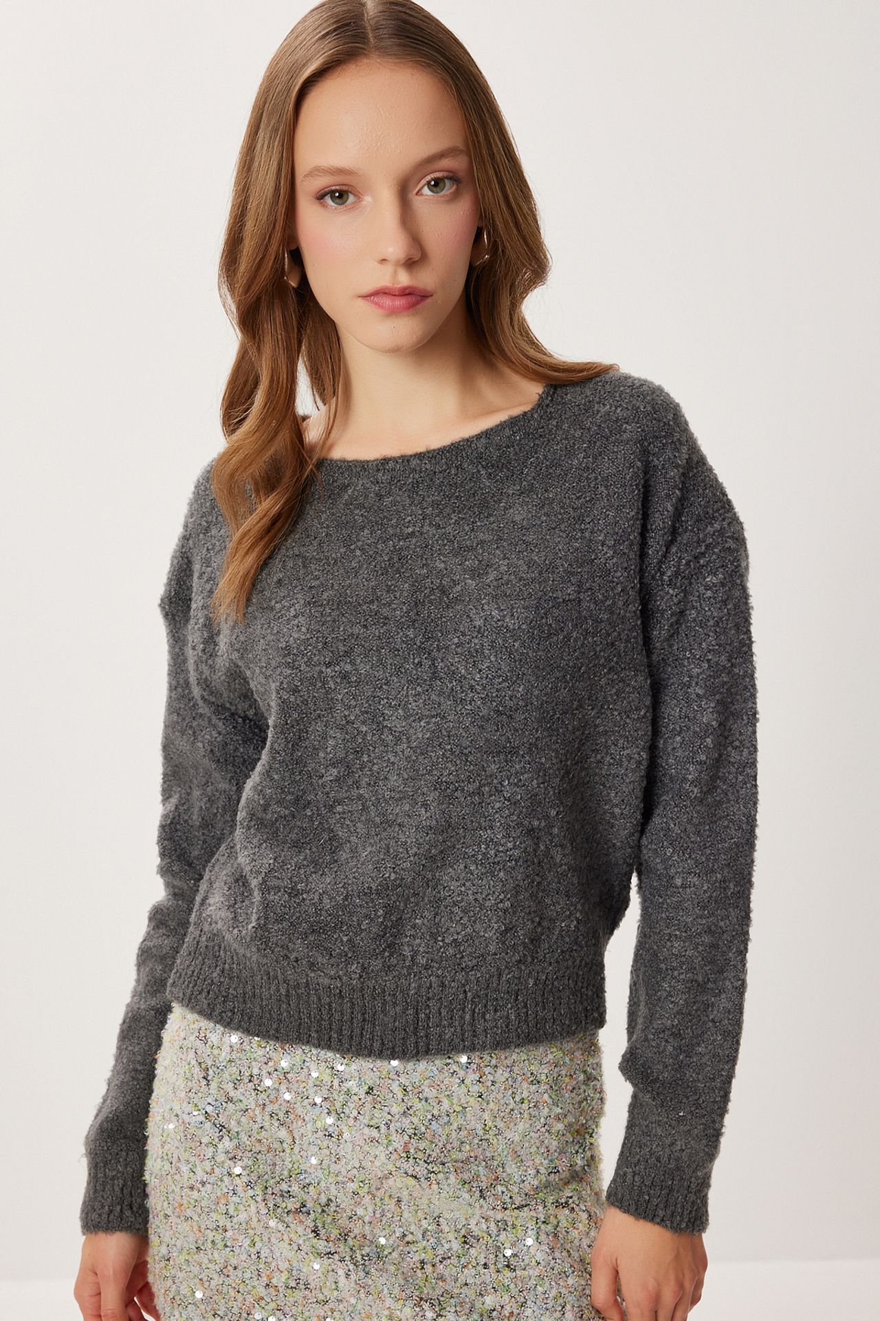 ISTANBUL Soft Textured Knit Sweater 2