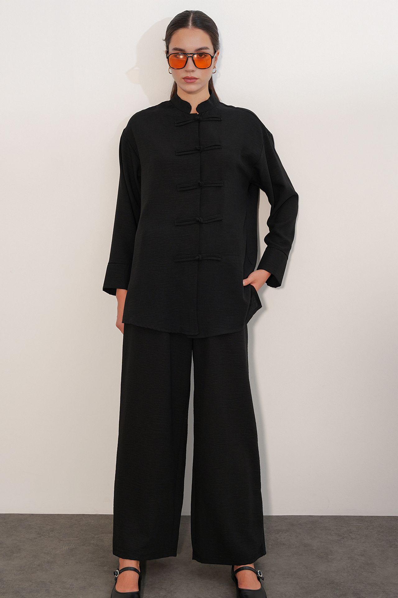 BDART 2-Piece Oversized Shirt Trousers Set 3
