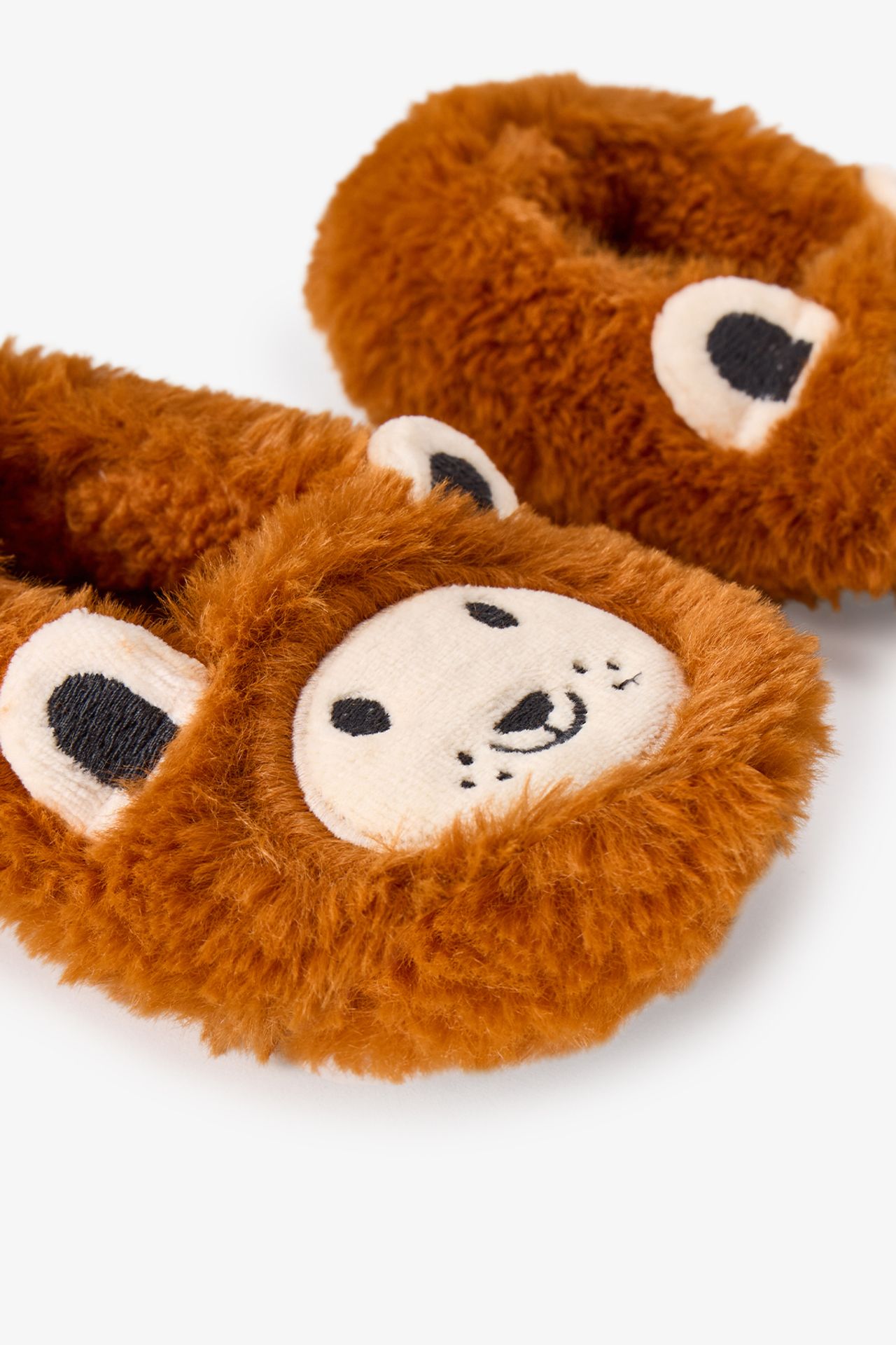 PENTI Boys' Lion Cat Pattern Textured Slipper Socks 3