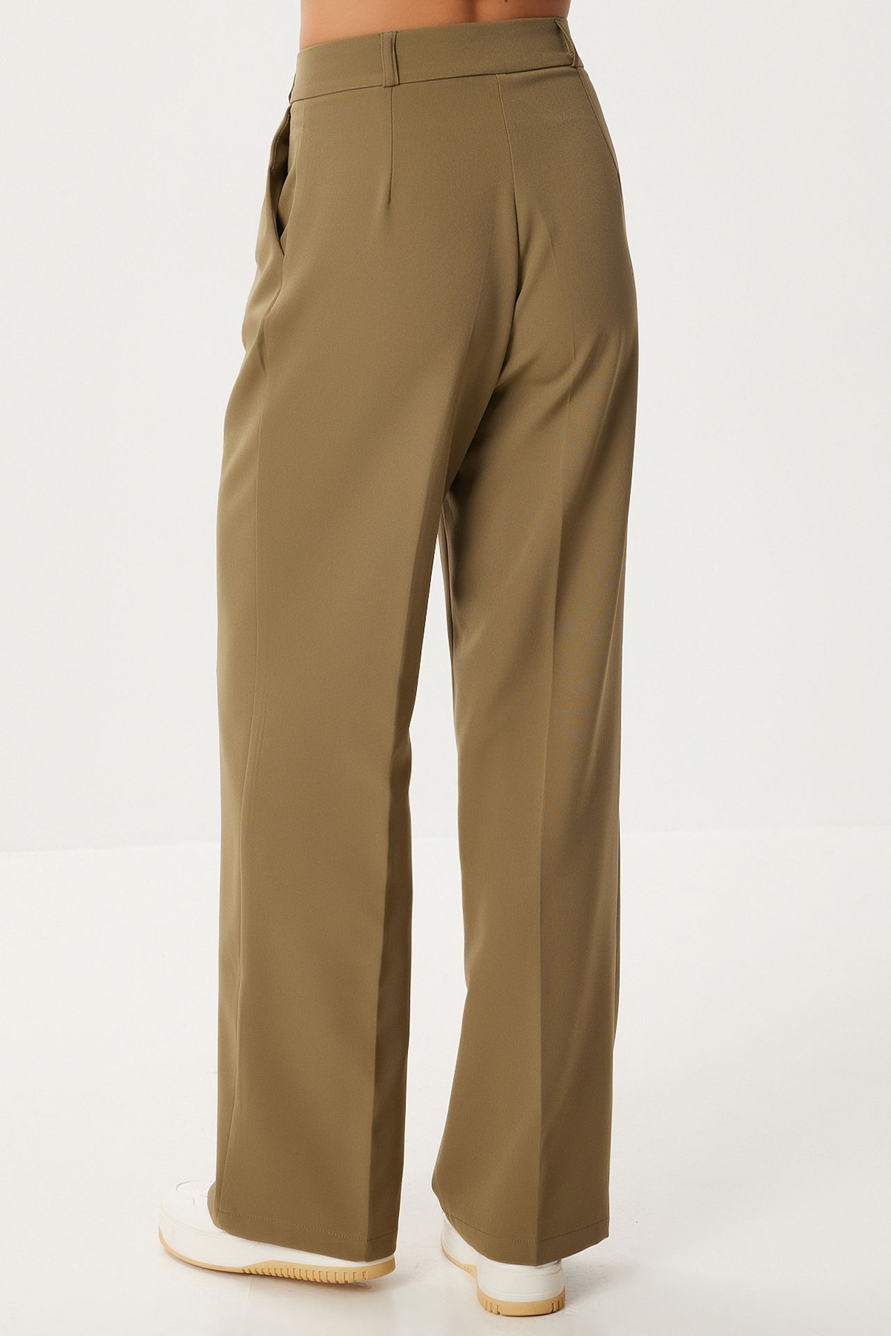 ISTANBUL High Waist Pleated Palazzo Pants 5